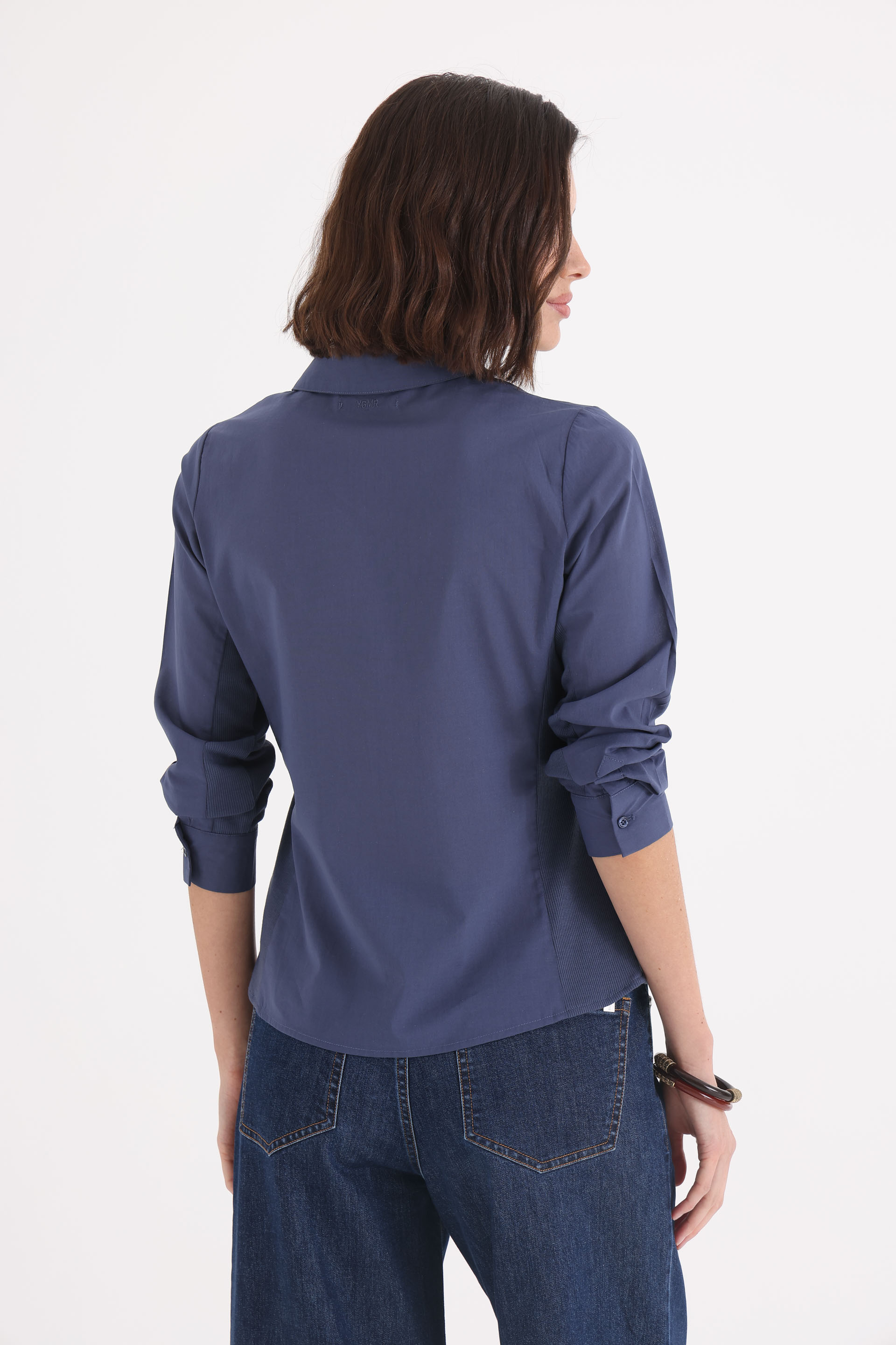 CAMISA-ALGODÓN-LILY-LISA-AZUL GRISACEO-0100725127