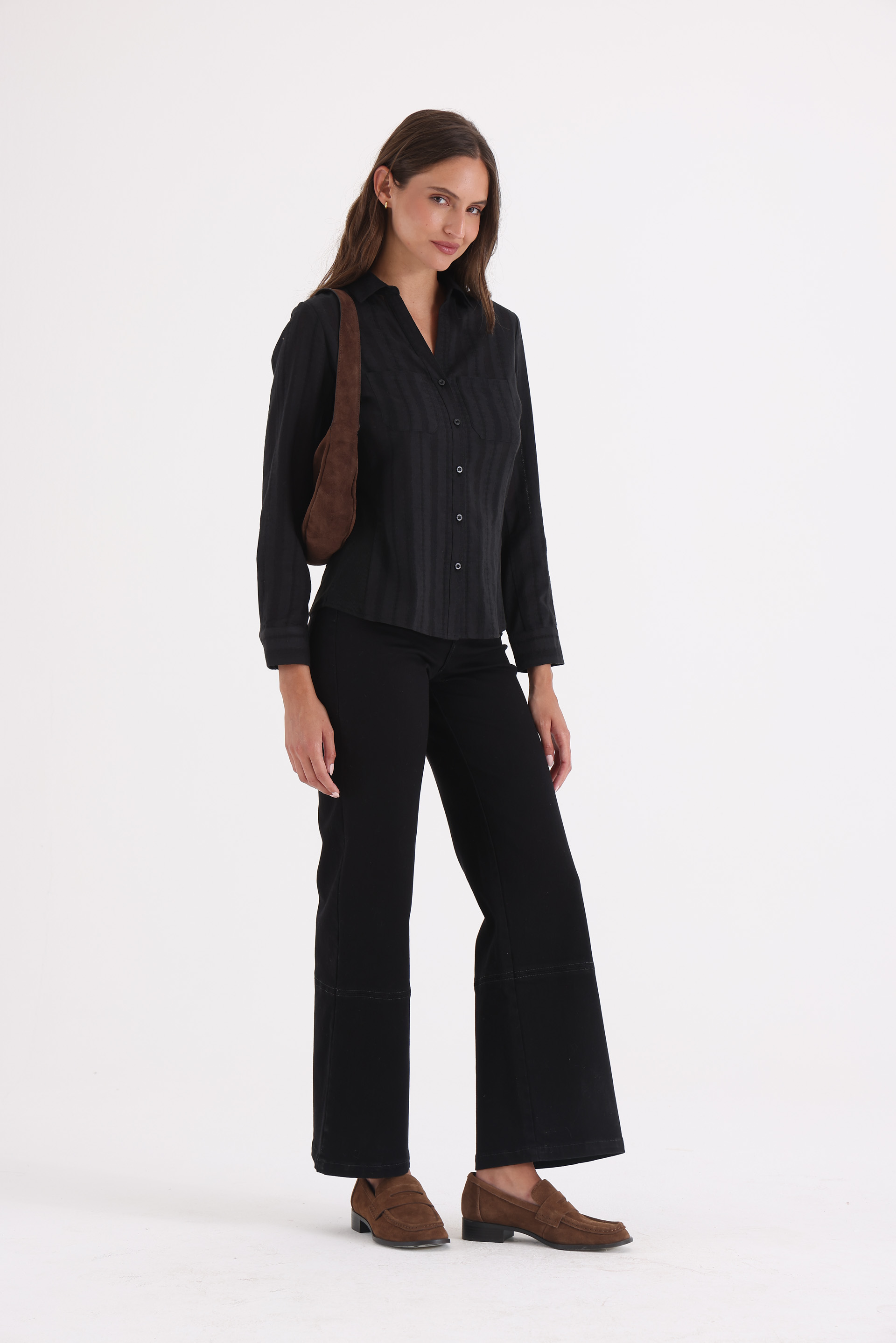 CAMISA-LILY-TEXTURA-ALGODÓN-NEGRO-0100720102