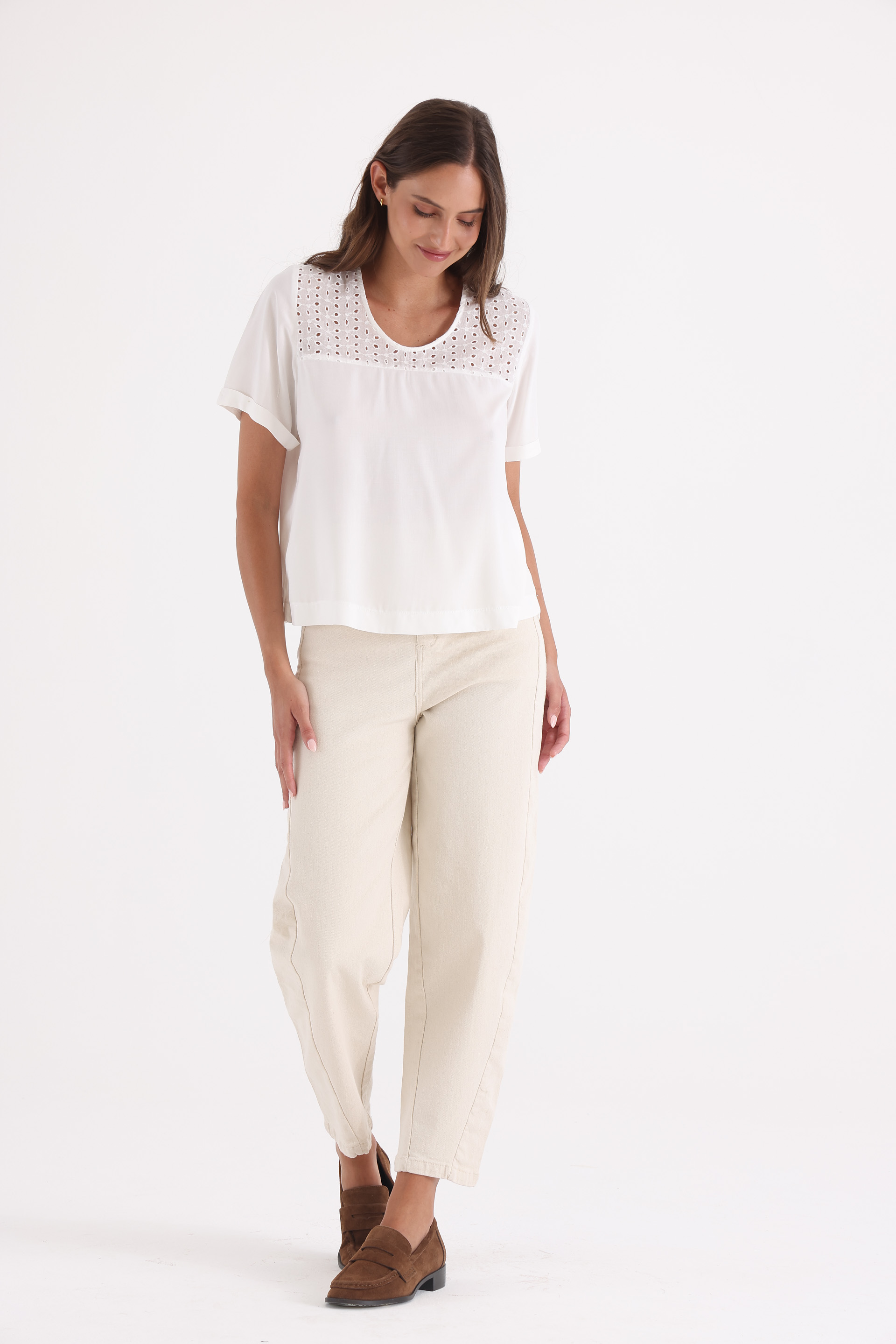 BLUSA TULIPAN BLANCO