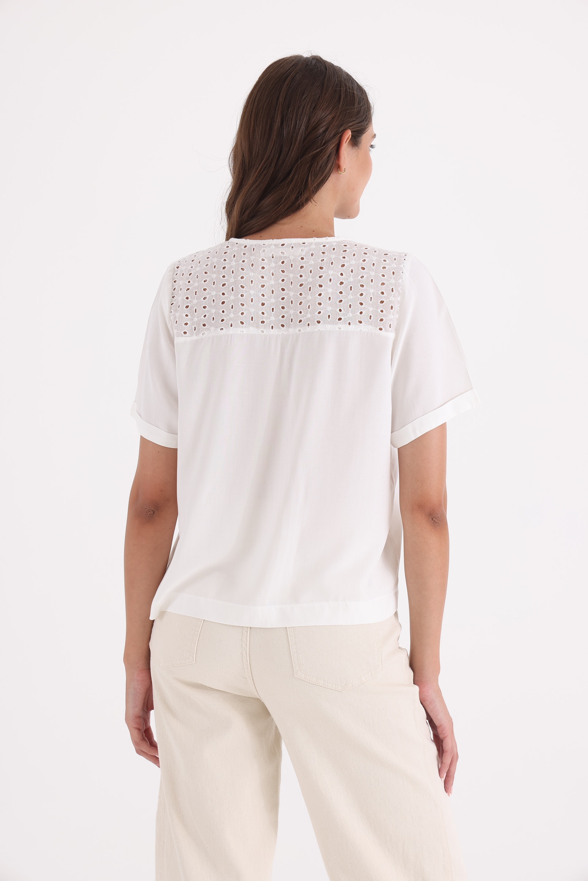 BLUSA TULIPAN BLANCO