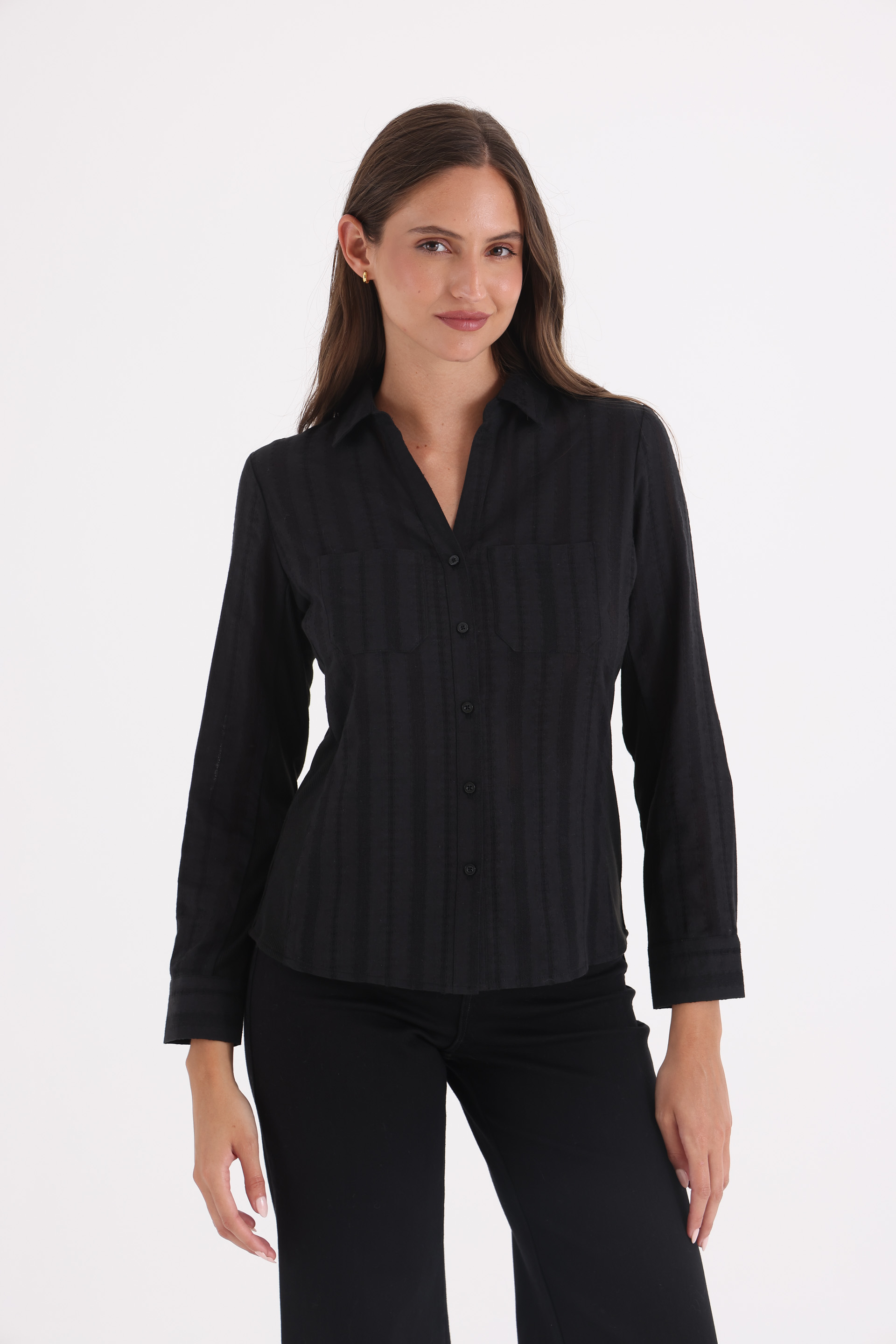 CAMISA-LILY-TEXTURA-ALGODÓN-NEGRO-0100720102