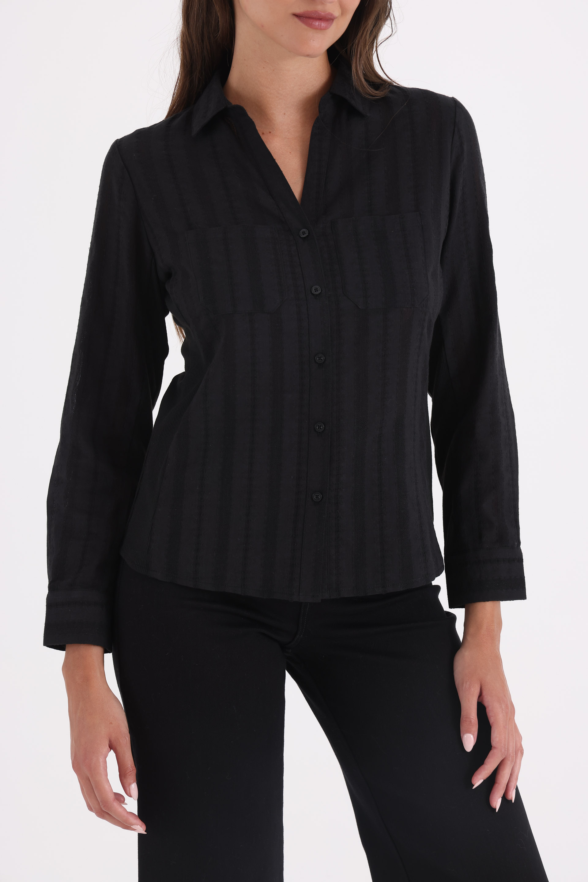 CAMISA-LILY-TEXTURA-ALGODÓN-NEGRO-0100720102