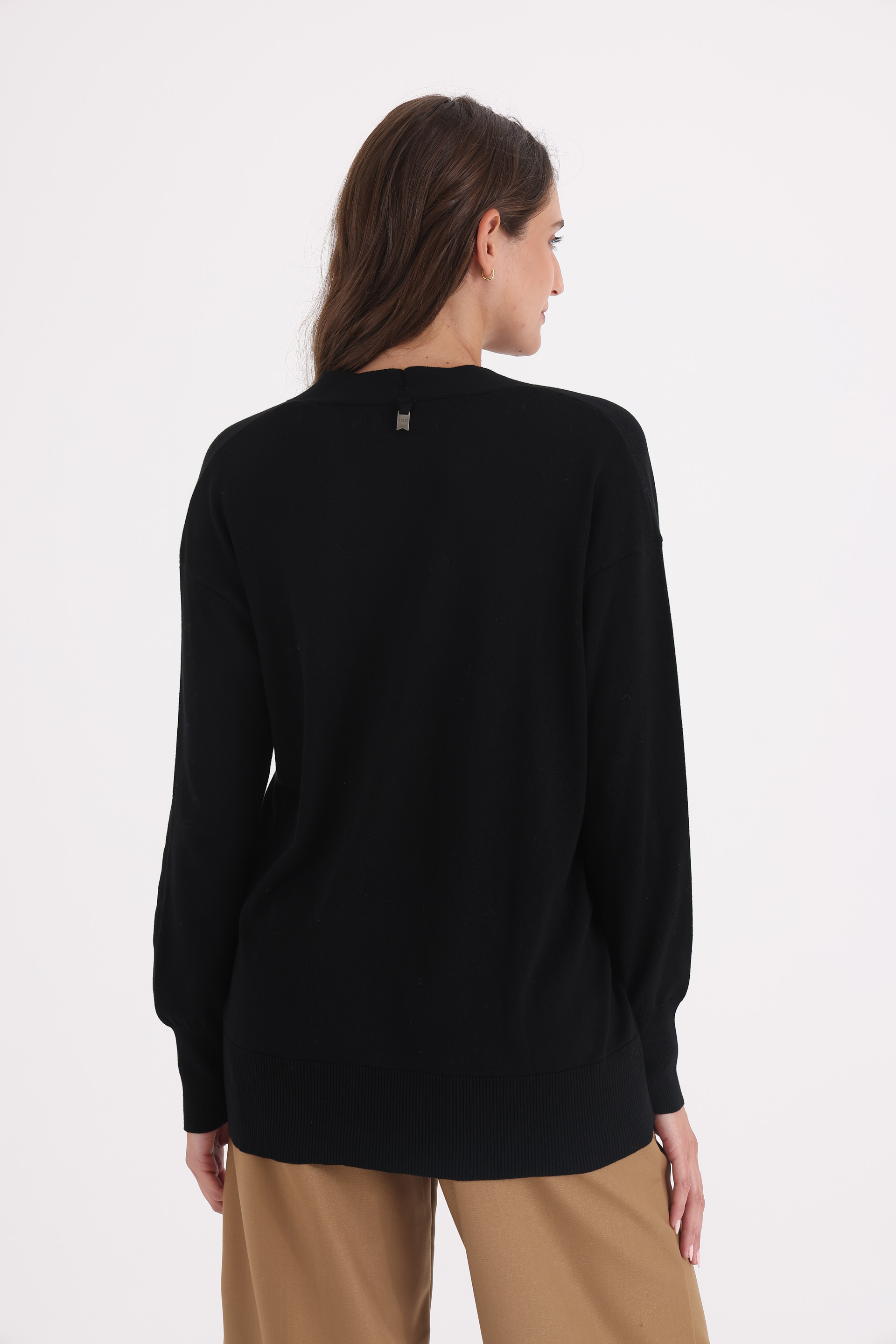 CARDIGAN-TEJIDO-ALGODÓN-BELEN-NEGRO-0800368102