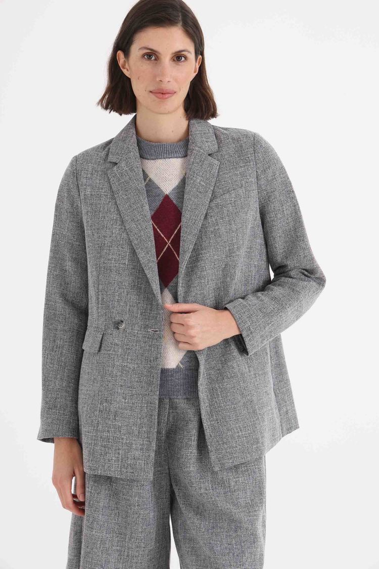 BLAZER-SASTRERO-TWEED-VALEN-GRIS MELANGE-1400088117