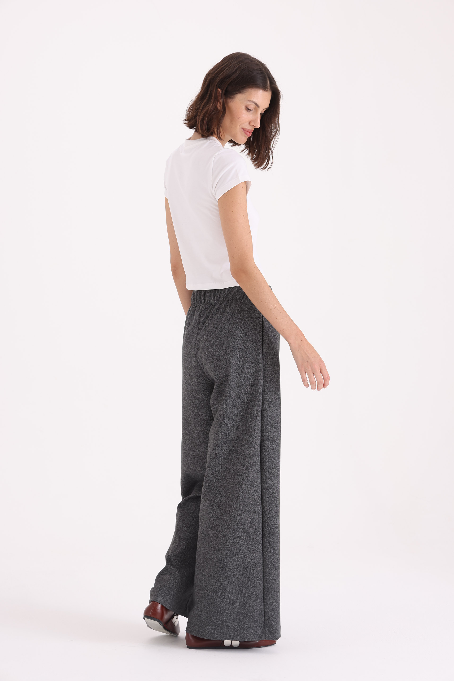 JOGGER WIDE LEG TEJIDO