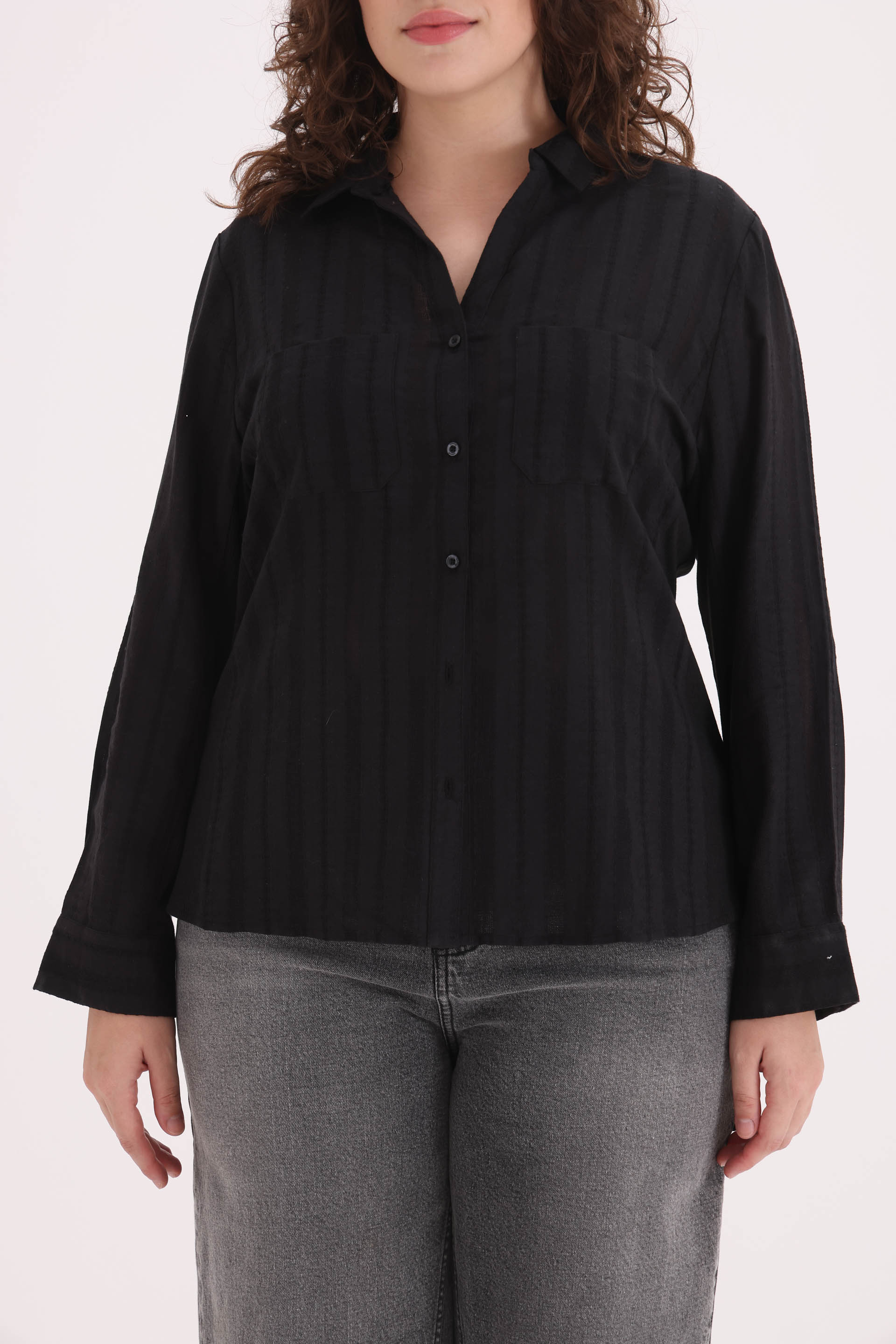 CAMISA-ALGODÓN-LILY-LISA-NEGRO-0100643102