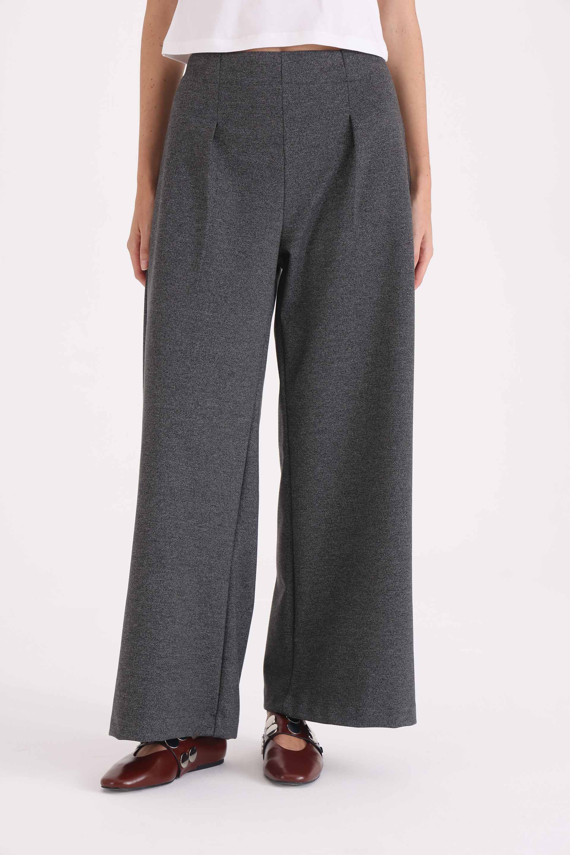 JOGGER-WIDE-LEG-TEJIDO-GRIS MELANGE-0300345117
