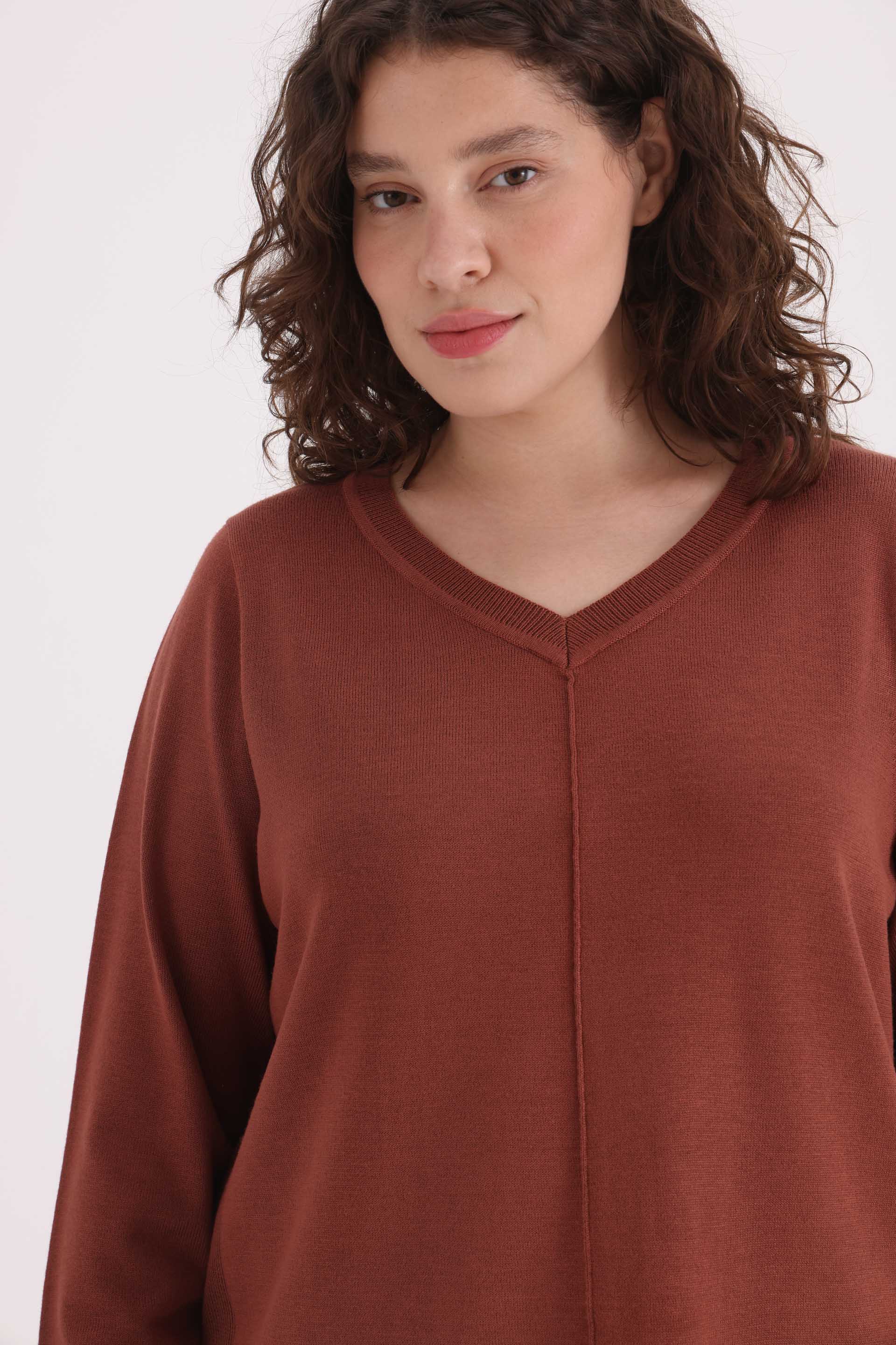 SWEATER-LYNN-ESCOTE-EN-V-MARRON-0800373110