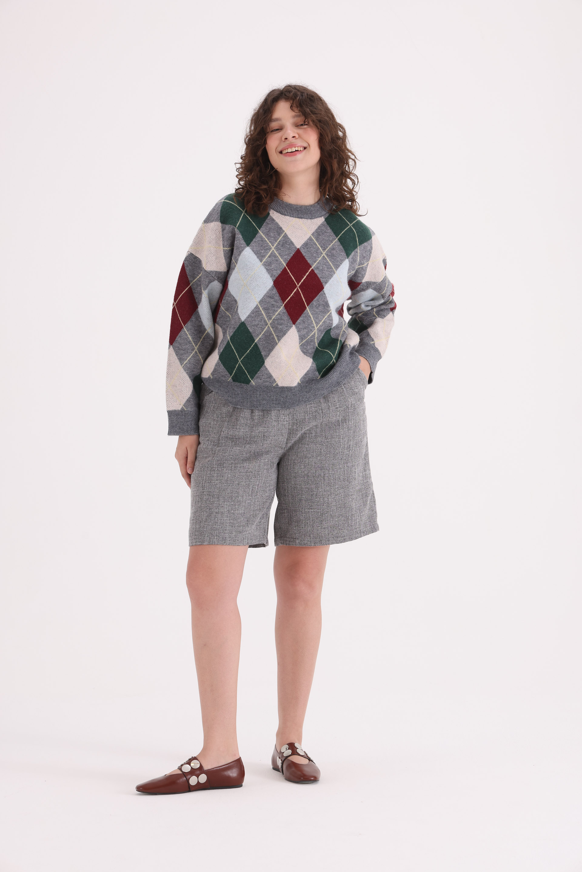 SWEATER-TEJIDO-CUELLO-REDONDO-NINA-GRIS MELANGE-0800377117