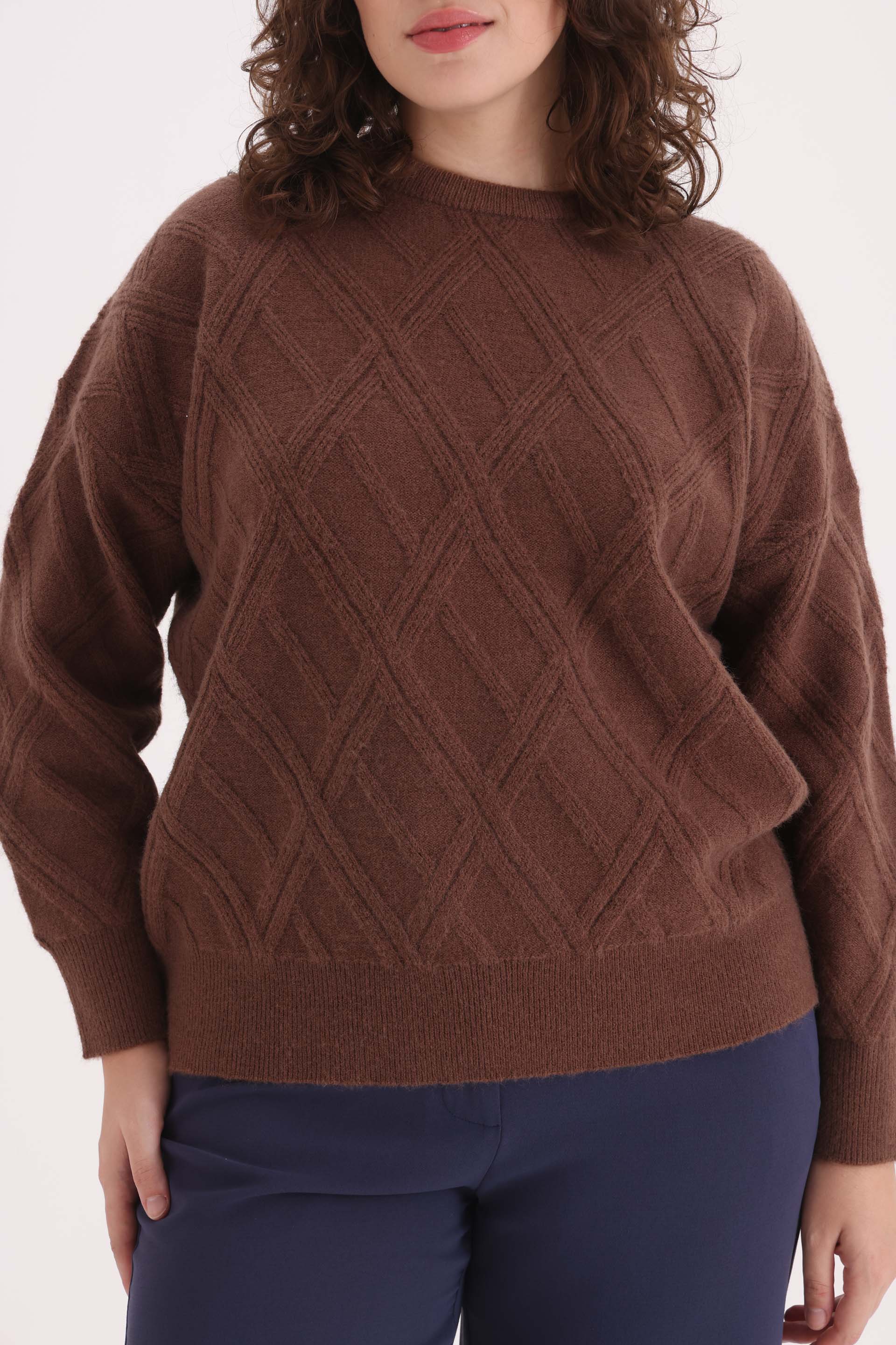 SWEATER-TEJIDO-CUELLO-REDONDO-INES-MARRON-0800378110