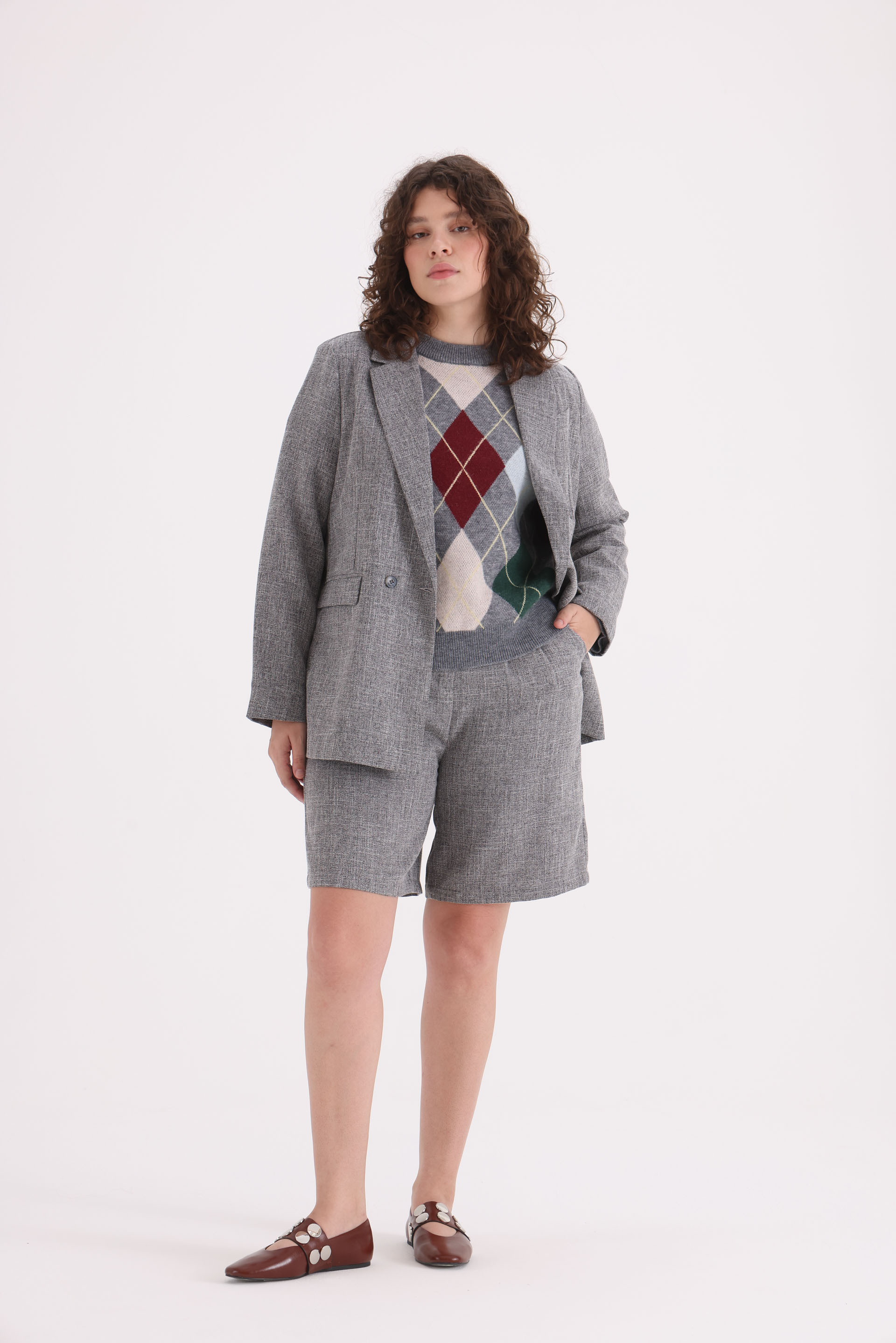BLAZER-SASTRERO-TWEED-VALEN-GRIS MELANGE-1400088117