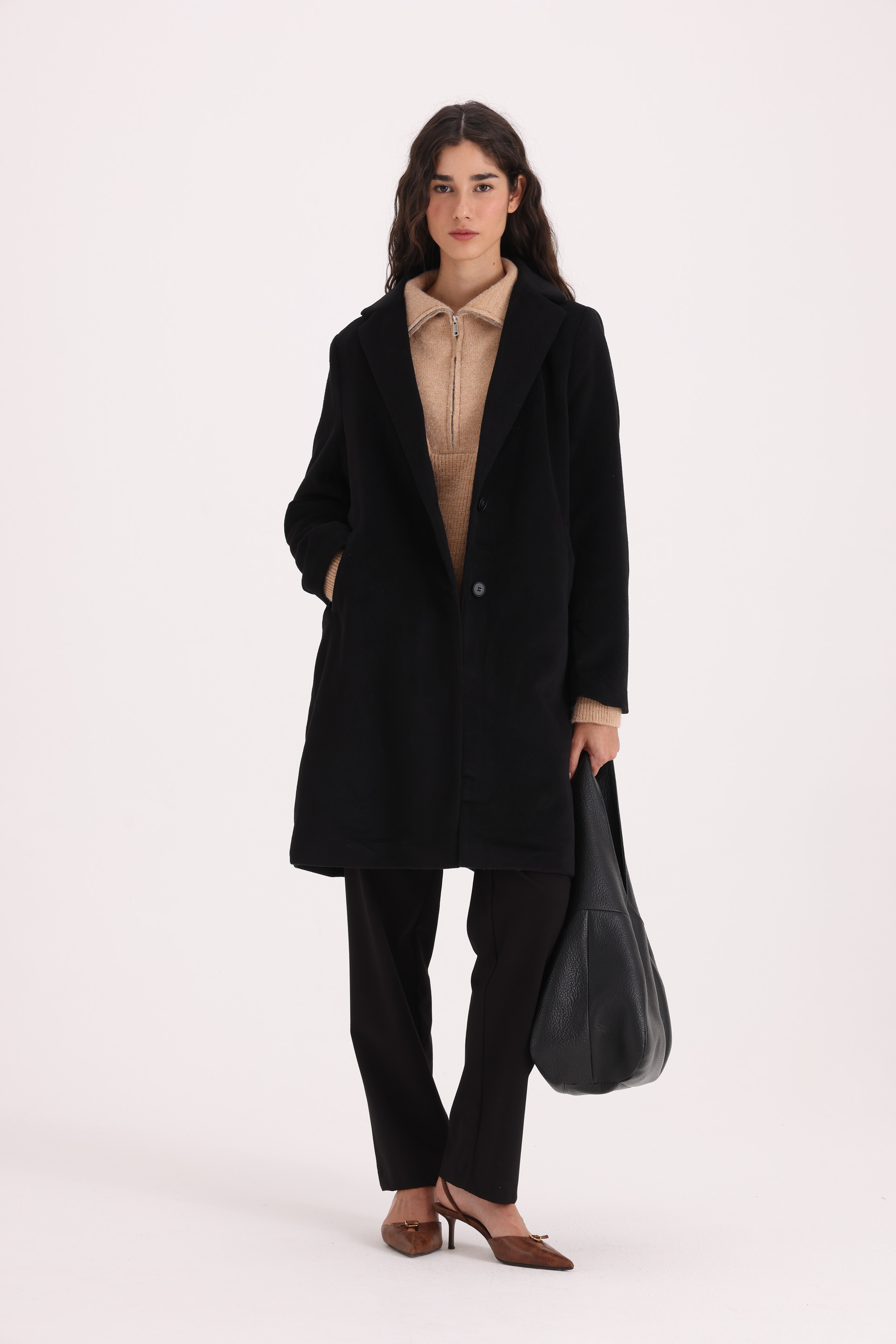 TAPADO LANA AMELIA NEGRO 