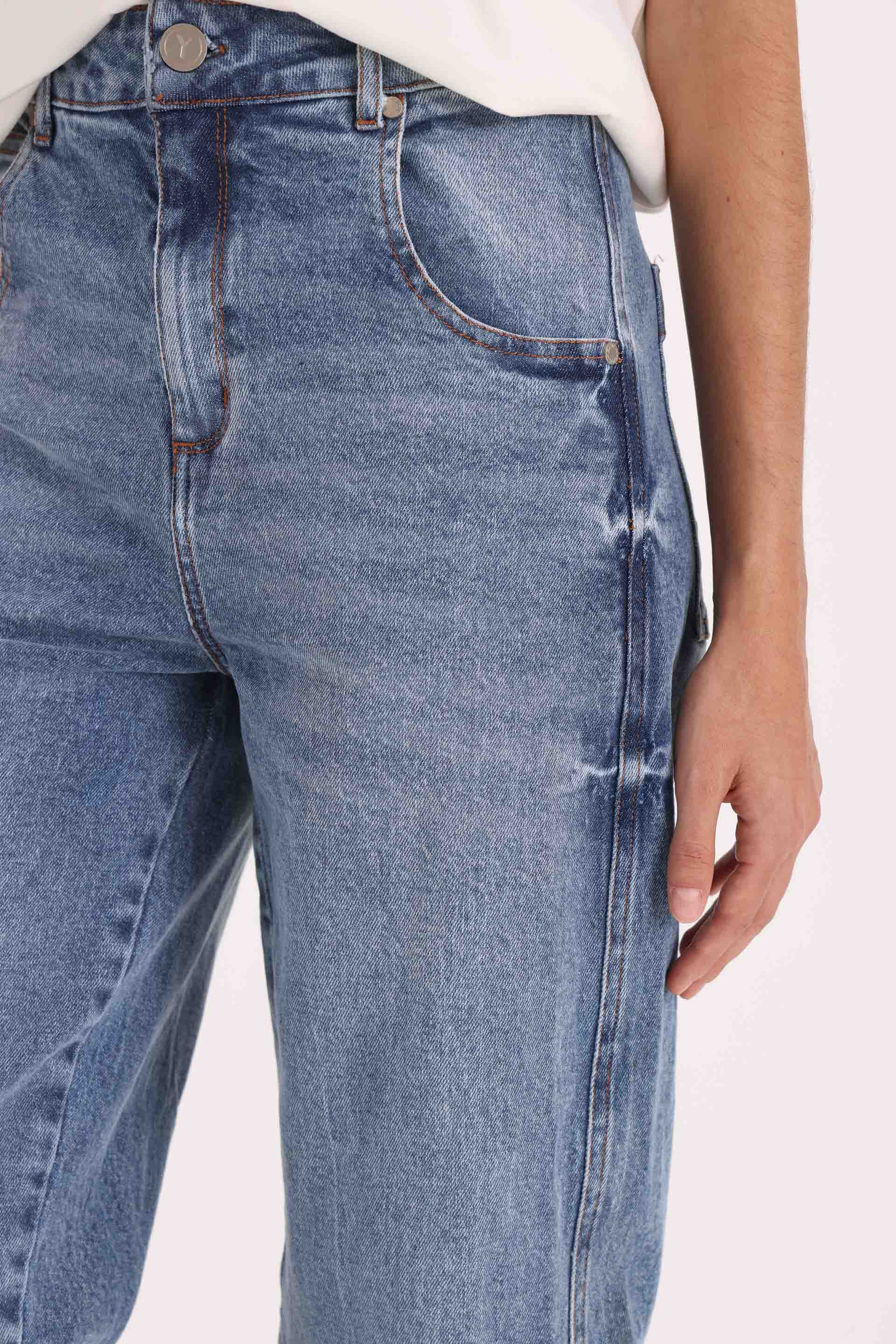 Y008 BARREL T.MEDIO STONE WASH