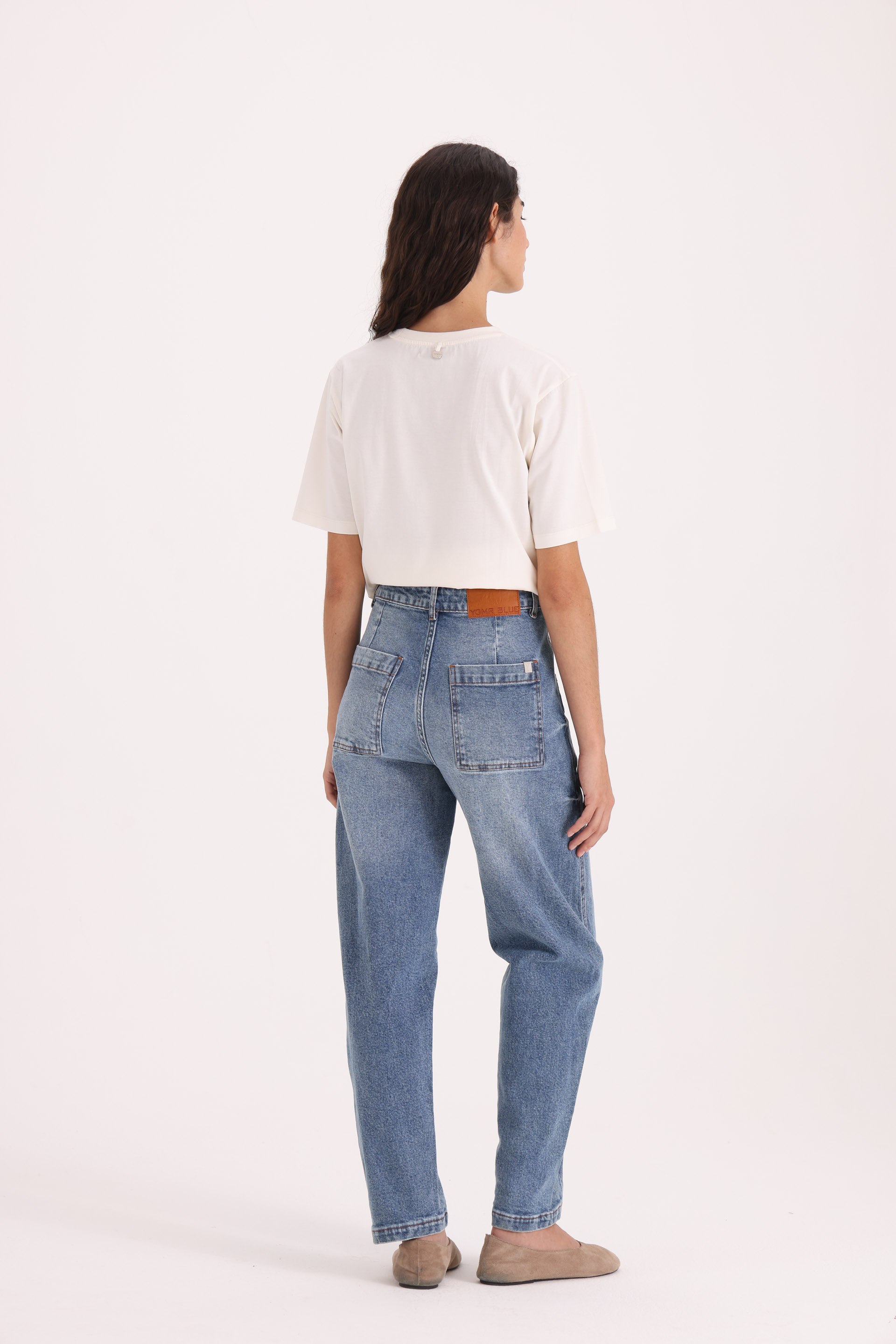 Y008 BARREL T.MEDIO STONE WASH