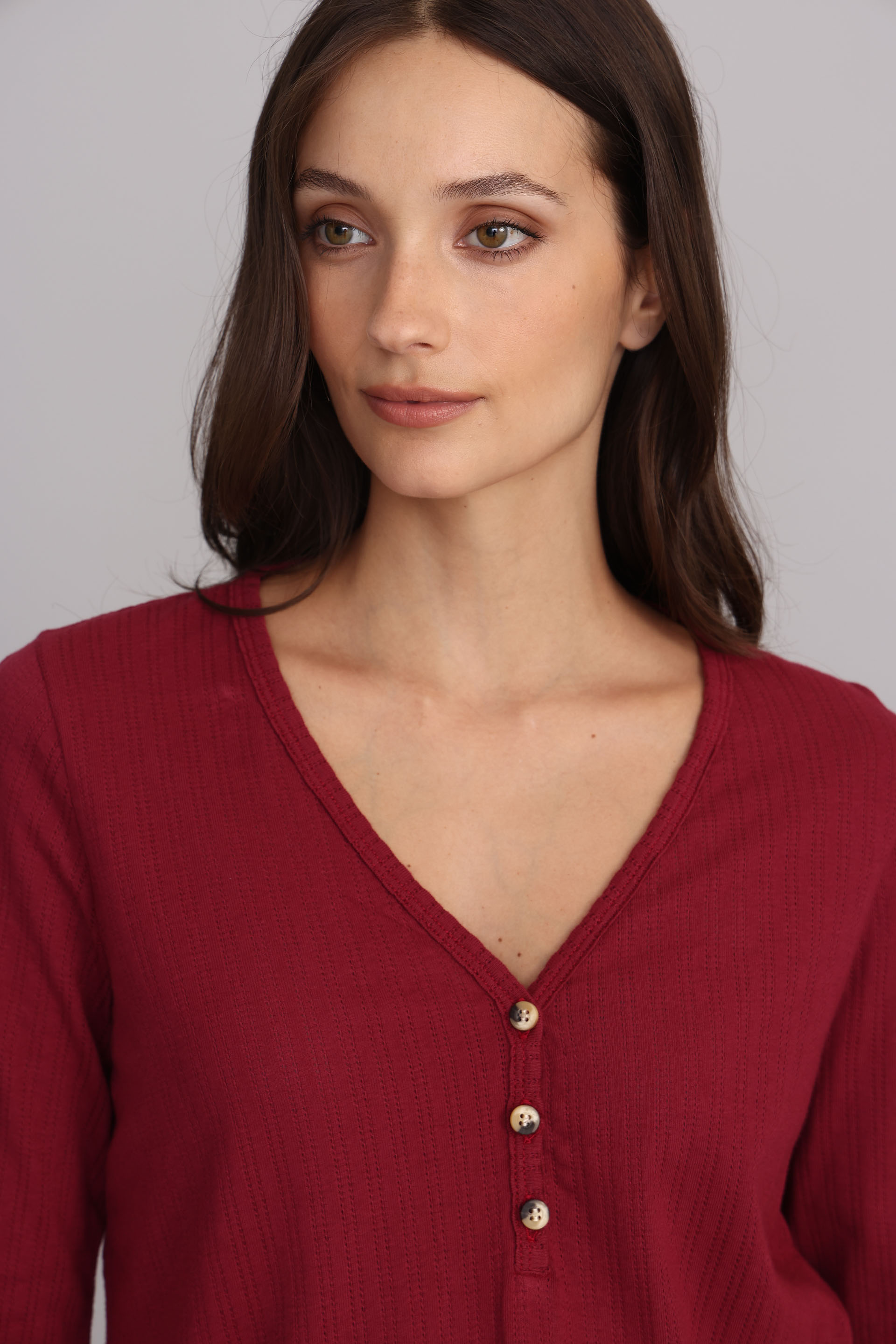 REMERA MERY BORDO 