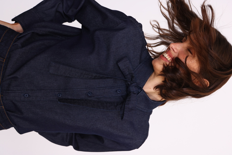 CAMISA SOFIAAZUL MARINO