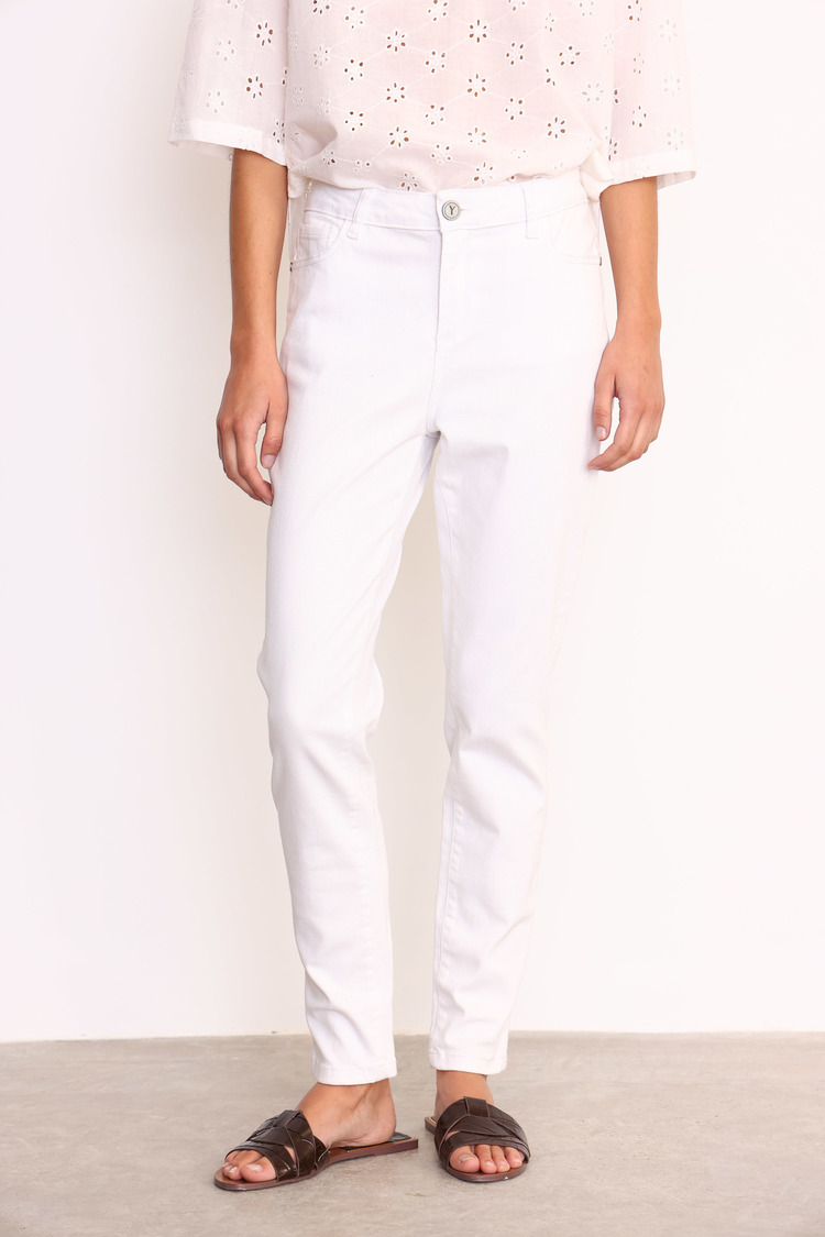 JEAN SKINNY TIRO ALTO EMMA COLORBLANCO