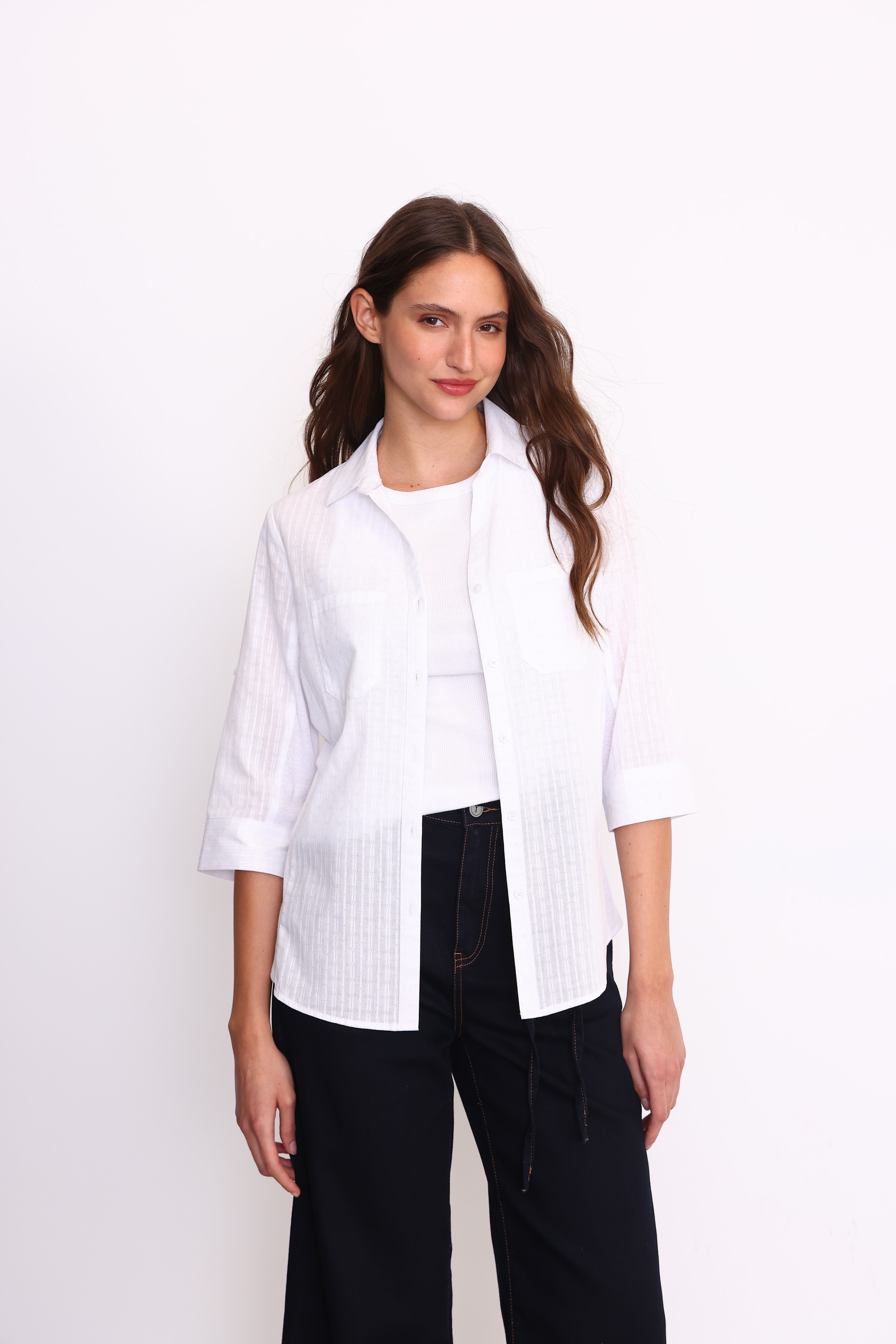 CAMISA LILY FANTASIA BLANCO