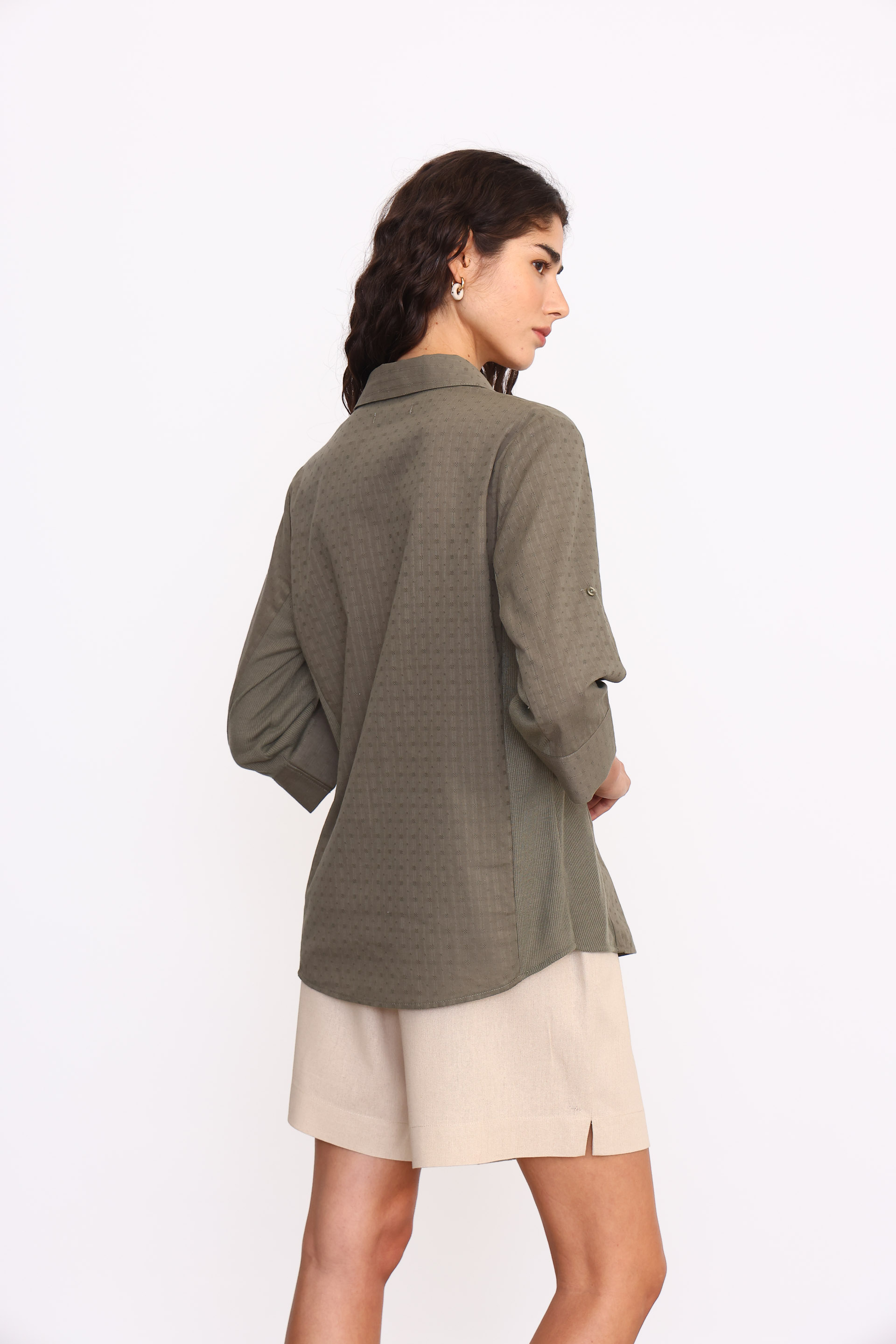 CAMISA LILY FANTASIA VERDE MILITAR