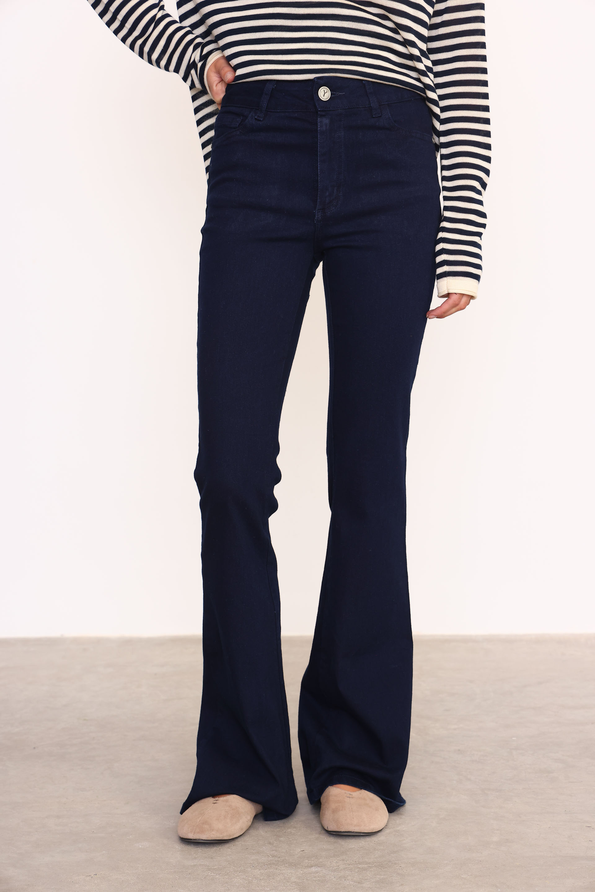 Y006 OXFORD T.ALTO RAW AZUL MARINO