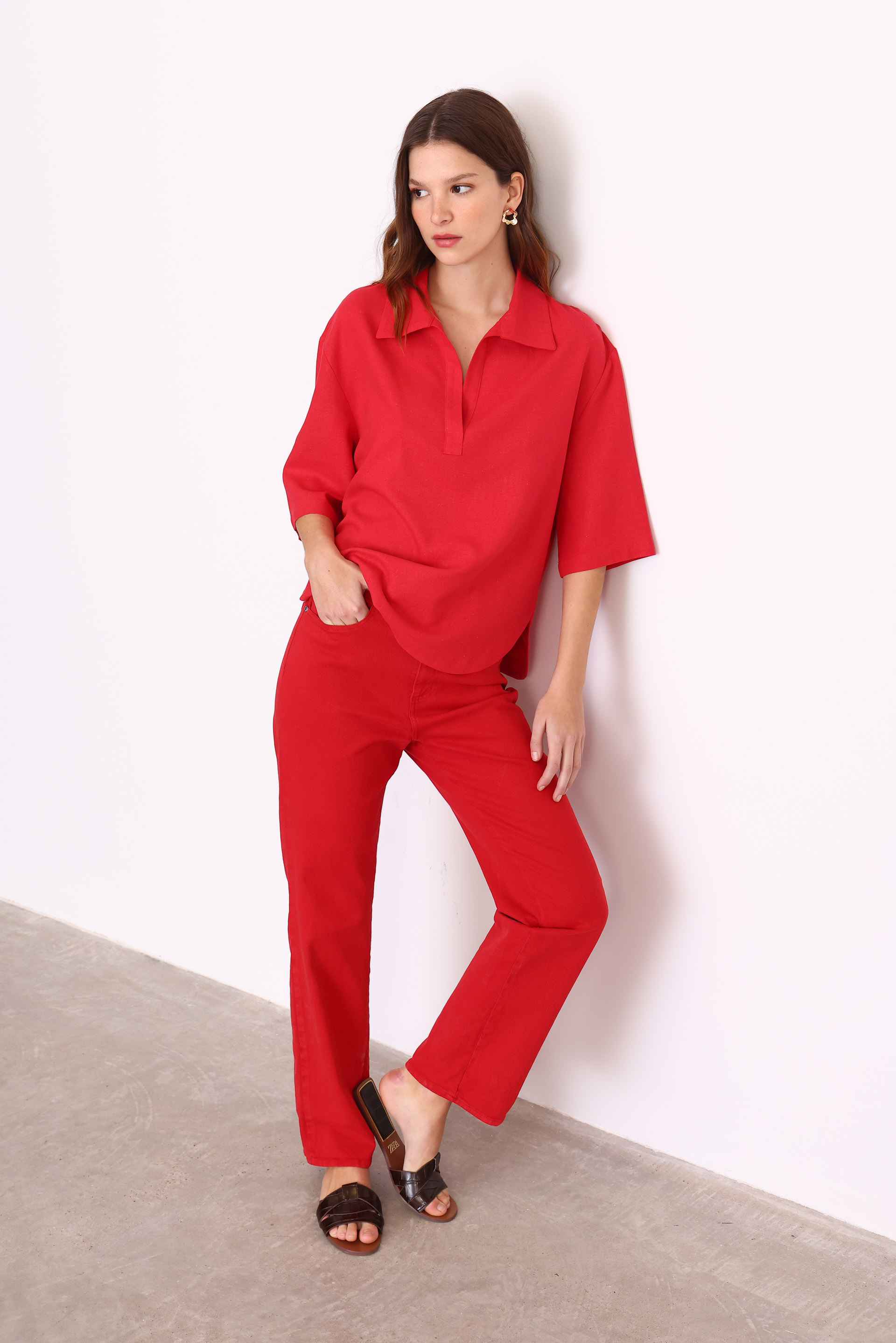 BLUSA LUCI ROJO