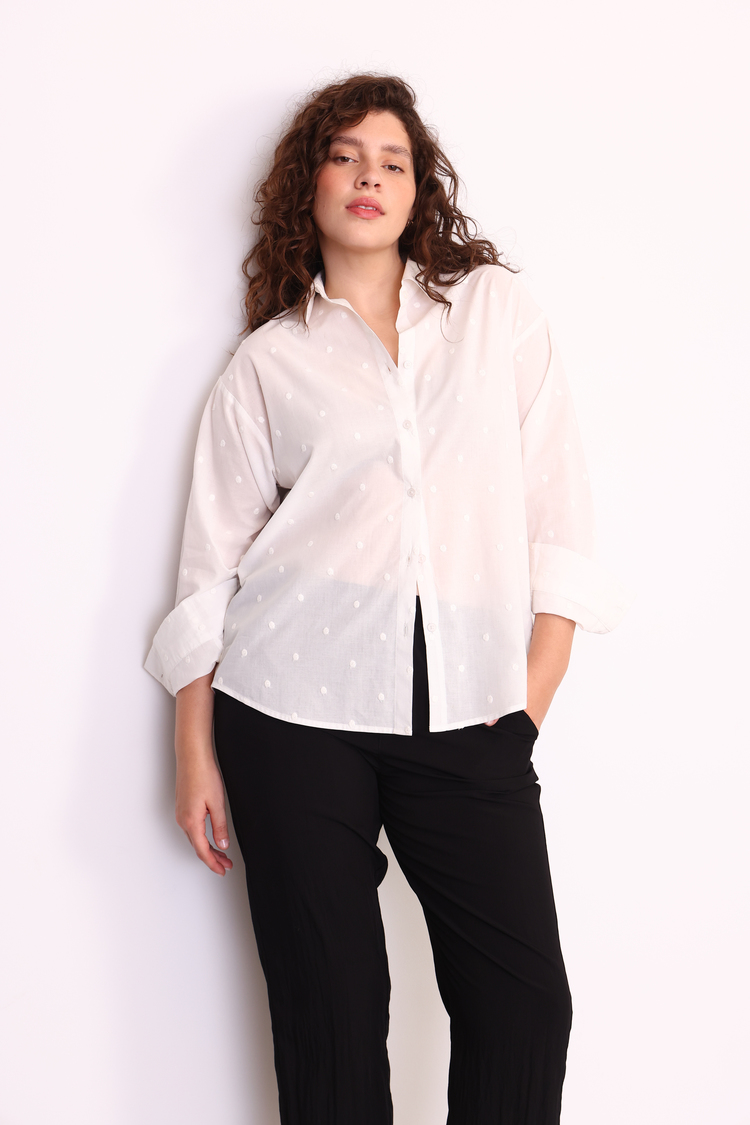 CAMISA PLUMETI PIXIE BLANCO