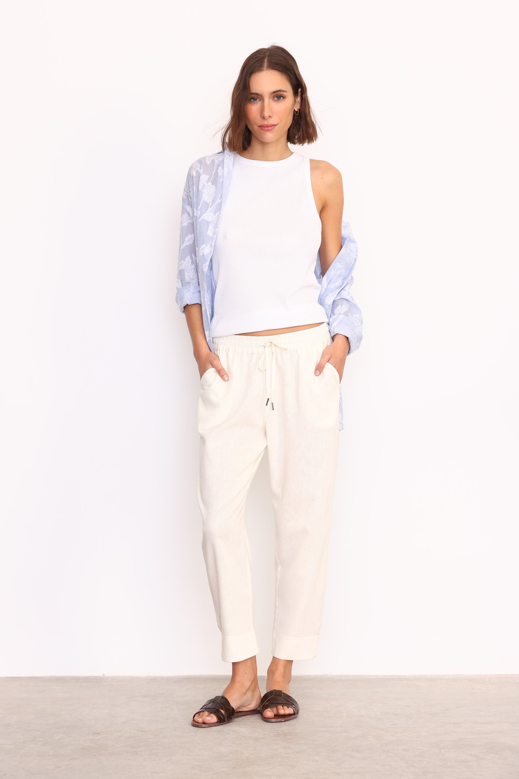 PANTALON PILI BLANCO