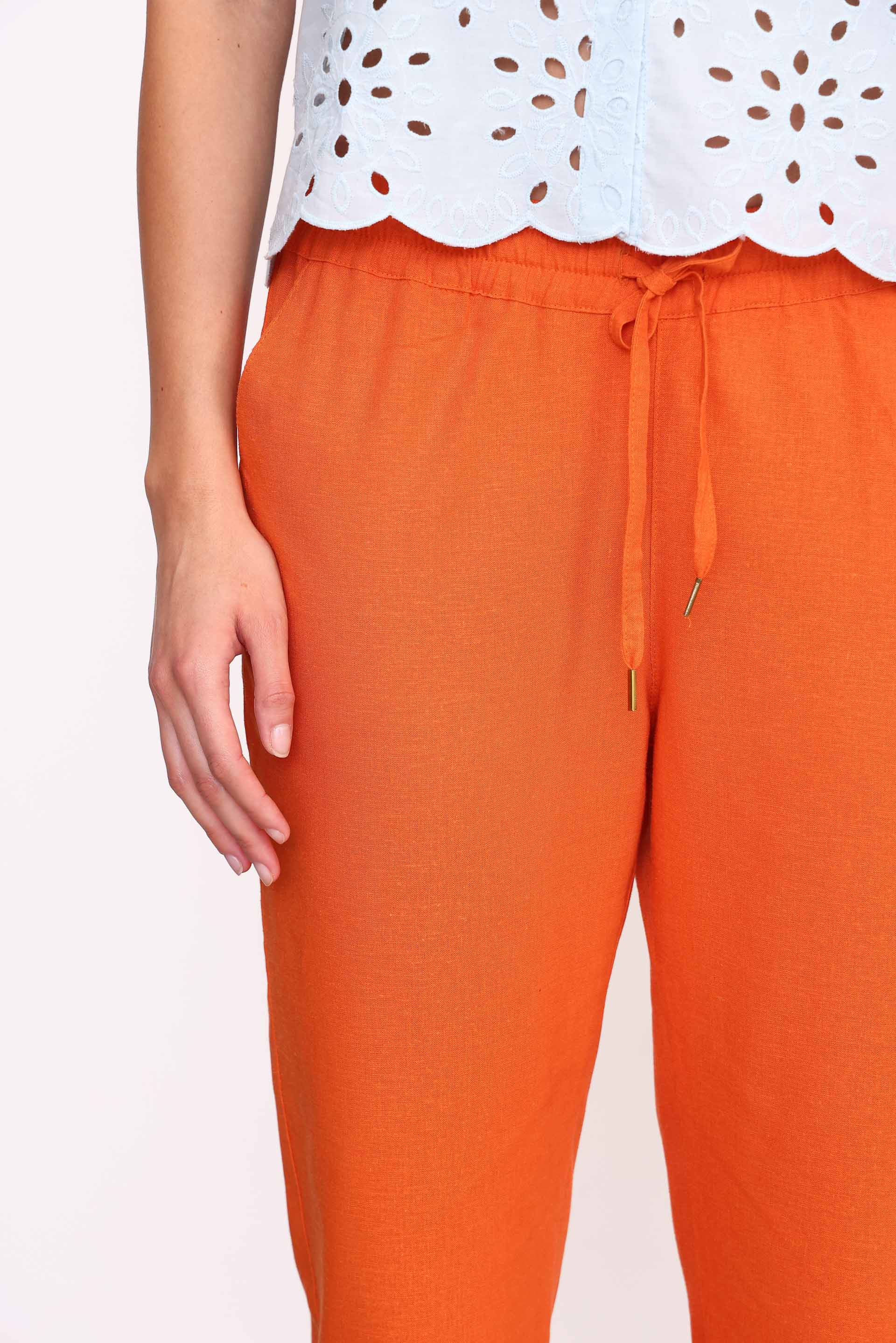 PANTALON PILI NARANJA