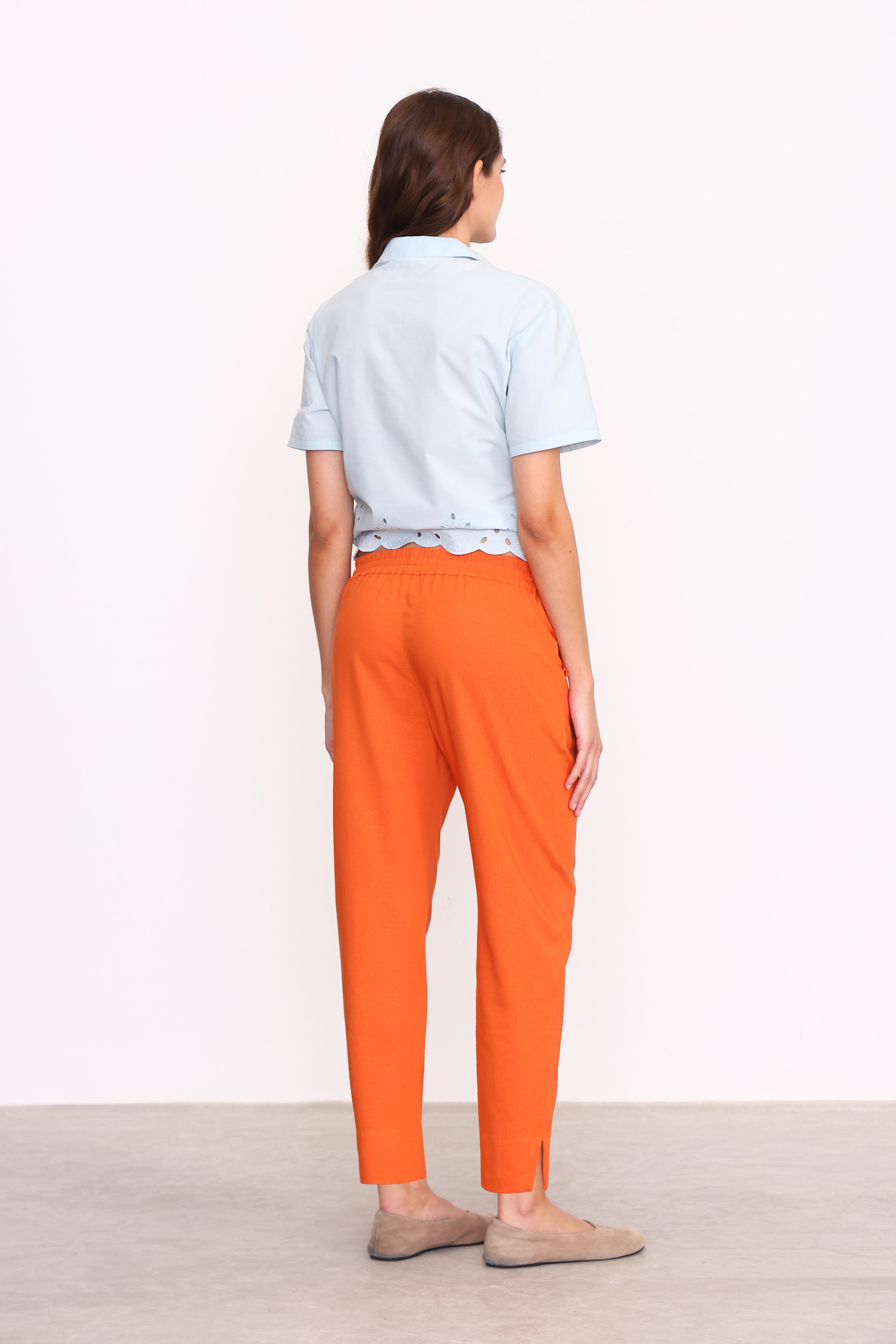 PANTALON PILI NARANJA