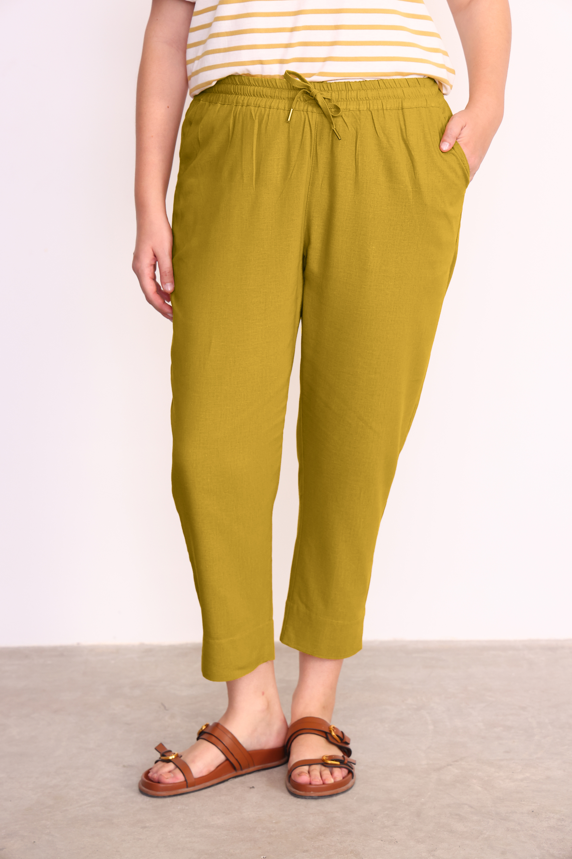 PANTALON PILI VERDE OLIVA