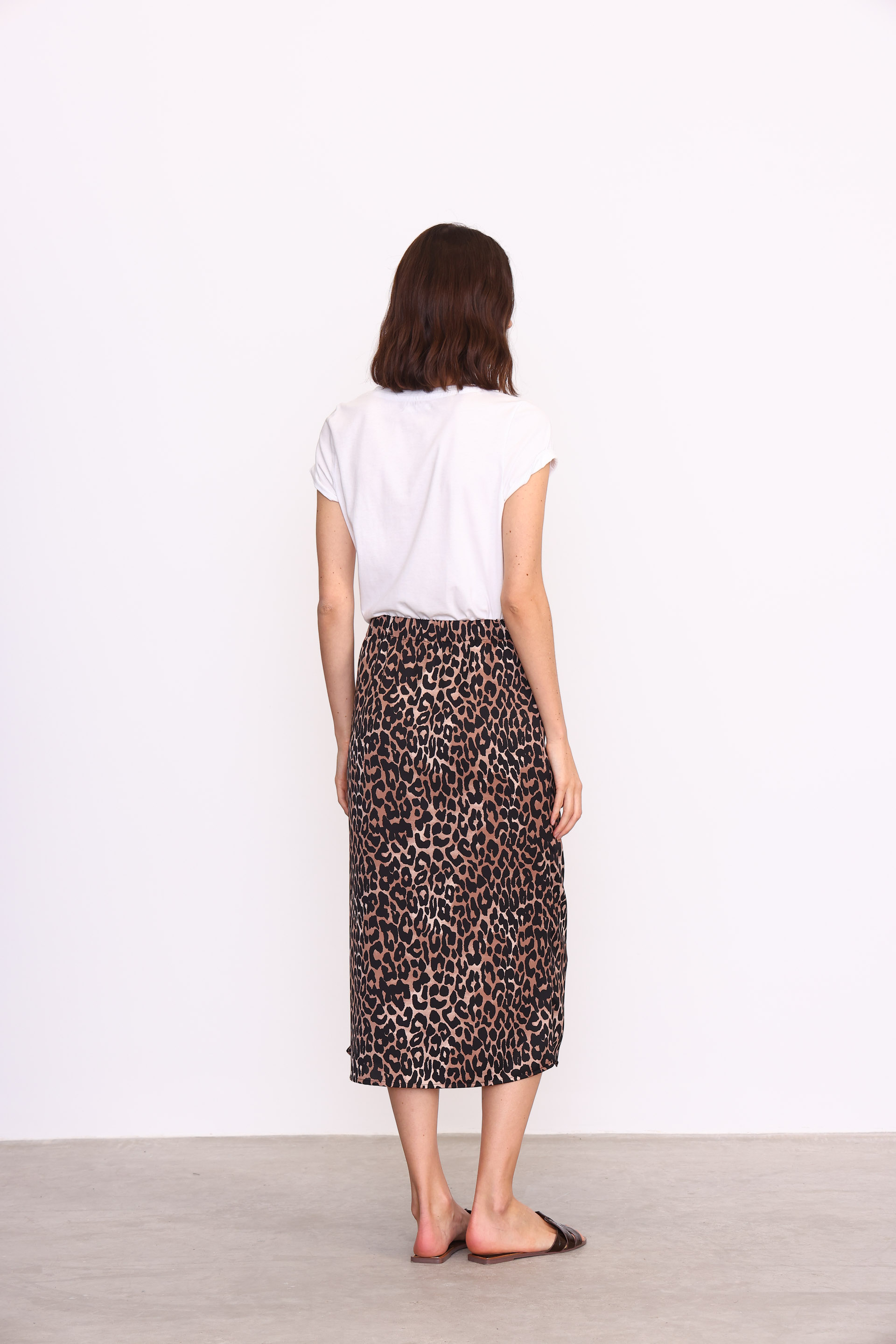 FALDA ANIMAL MEGAN NEGRO