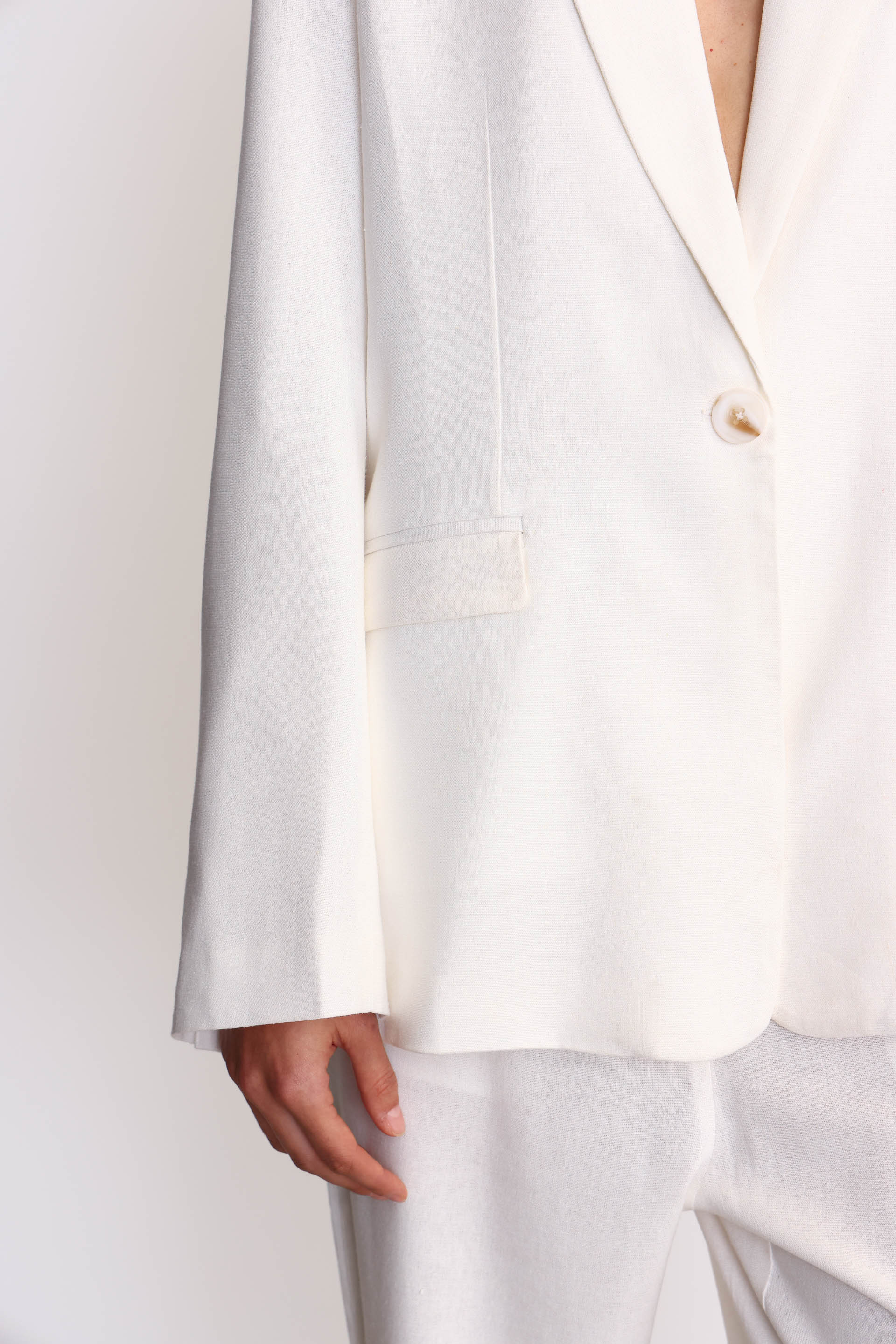 BLAZER LINO AMBER BLANCO