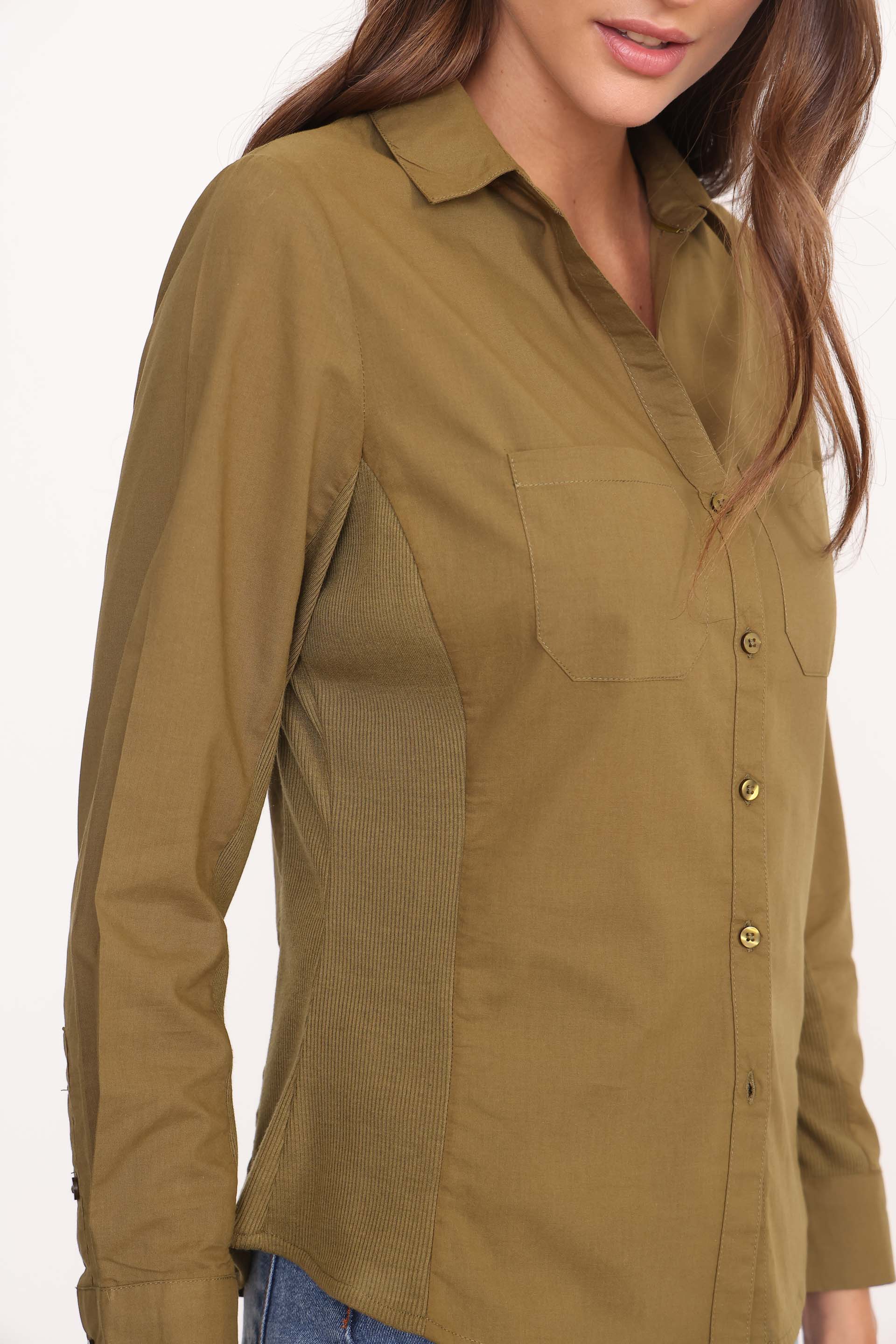 CAMISA LILY VERDE MILITAR