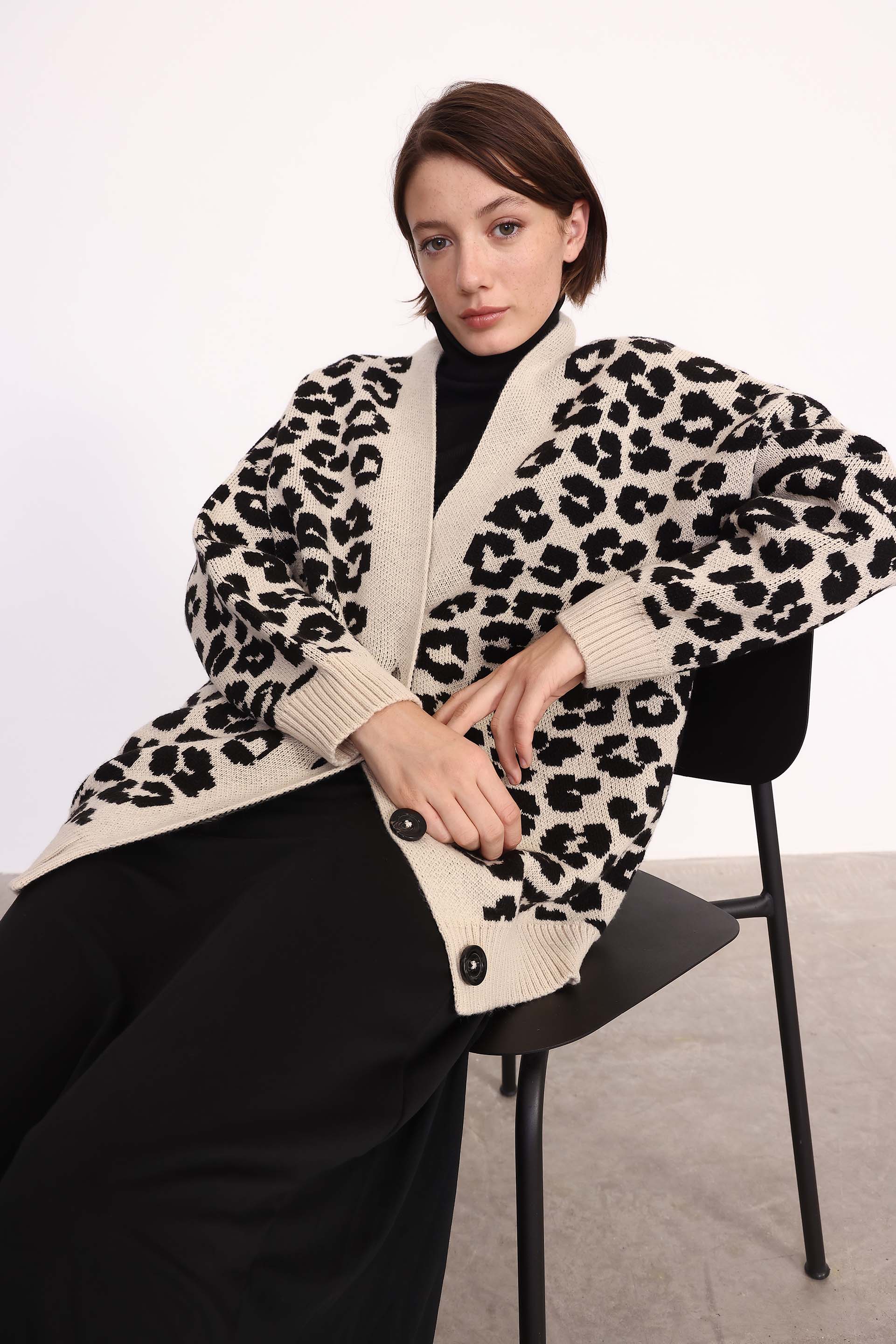 CARDIGAN JACQUARD VERA BIEGE 