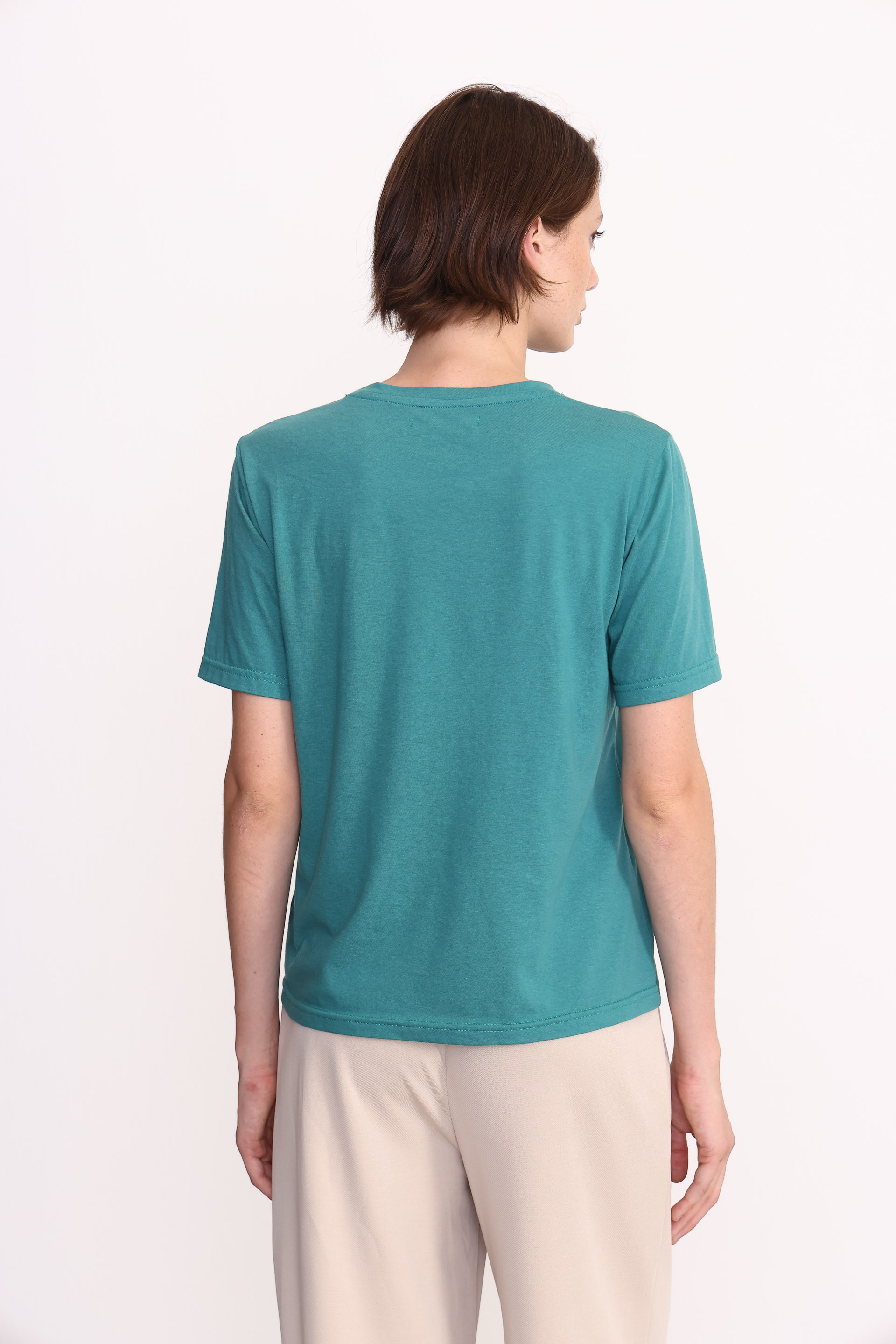 REMERA LUNA VERDE PETROLEO