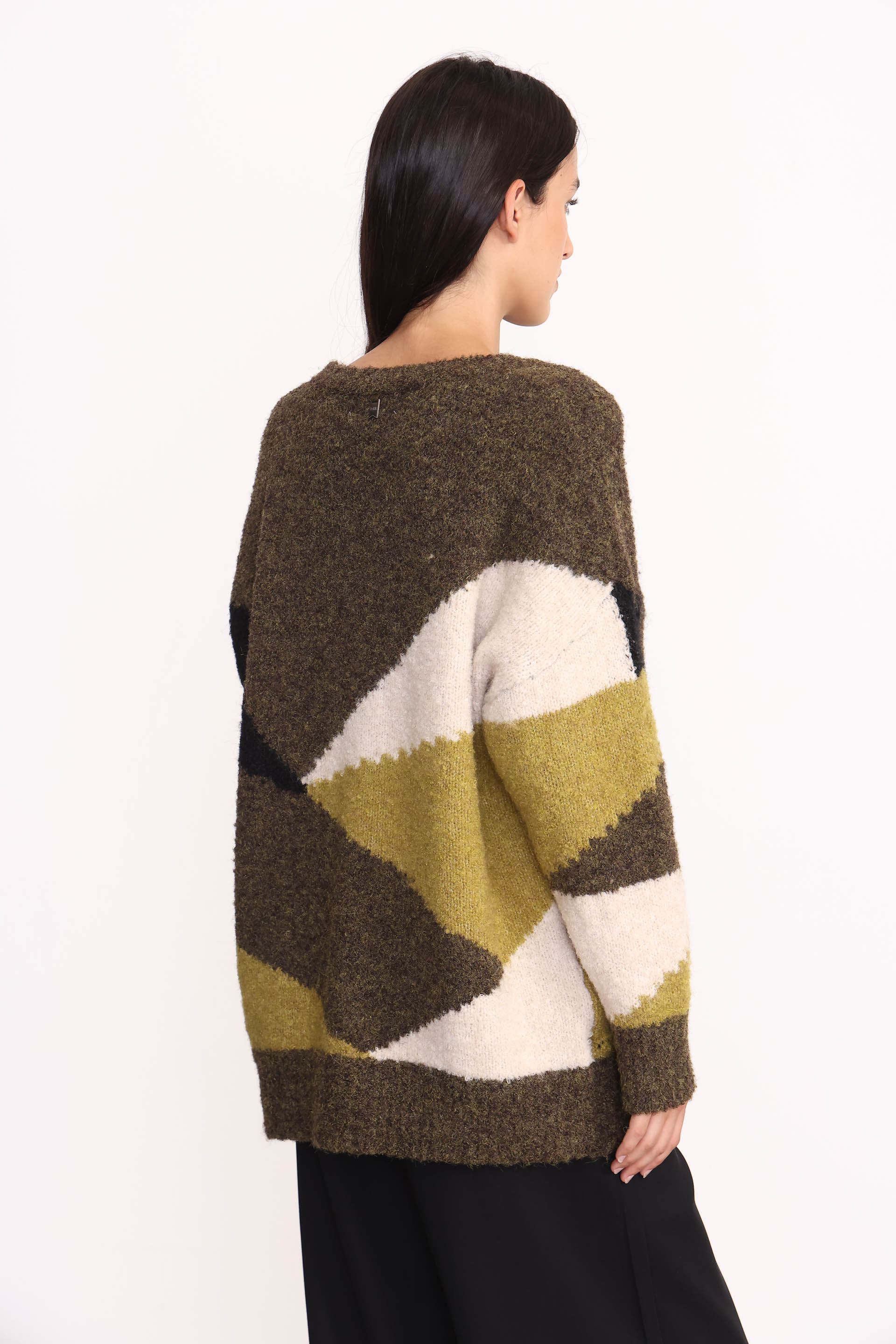 SWEATER MOULINE ABI VERDE MILITAR