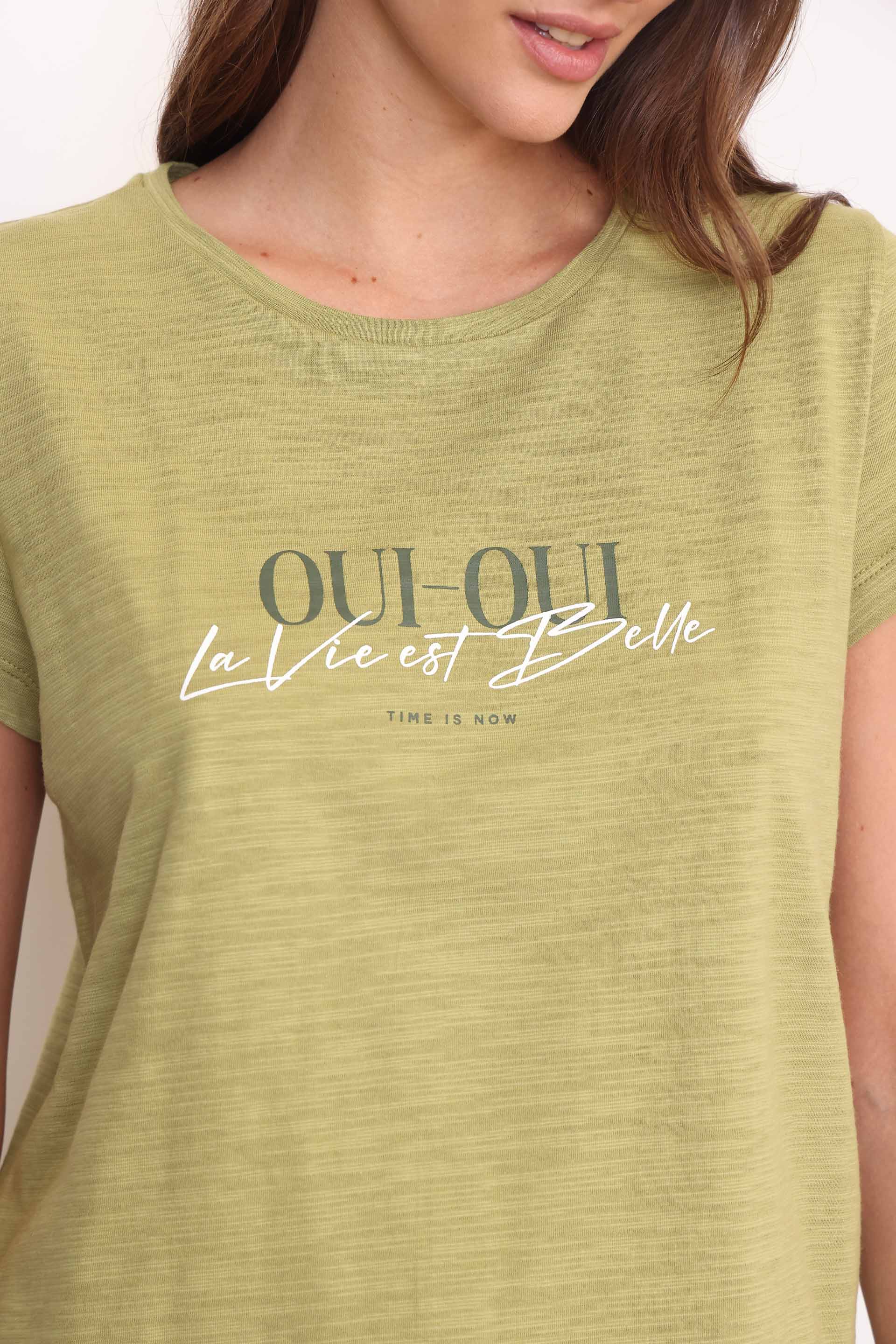 REMERA JANA VERDE OLIVA