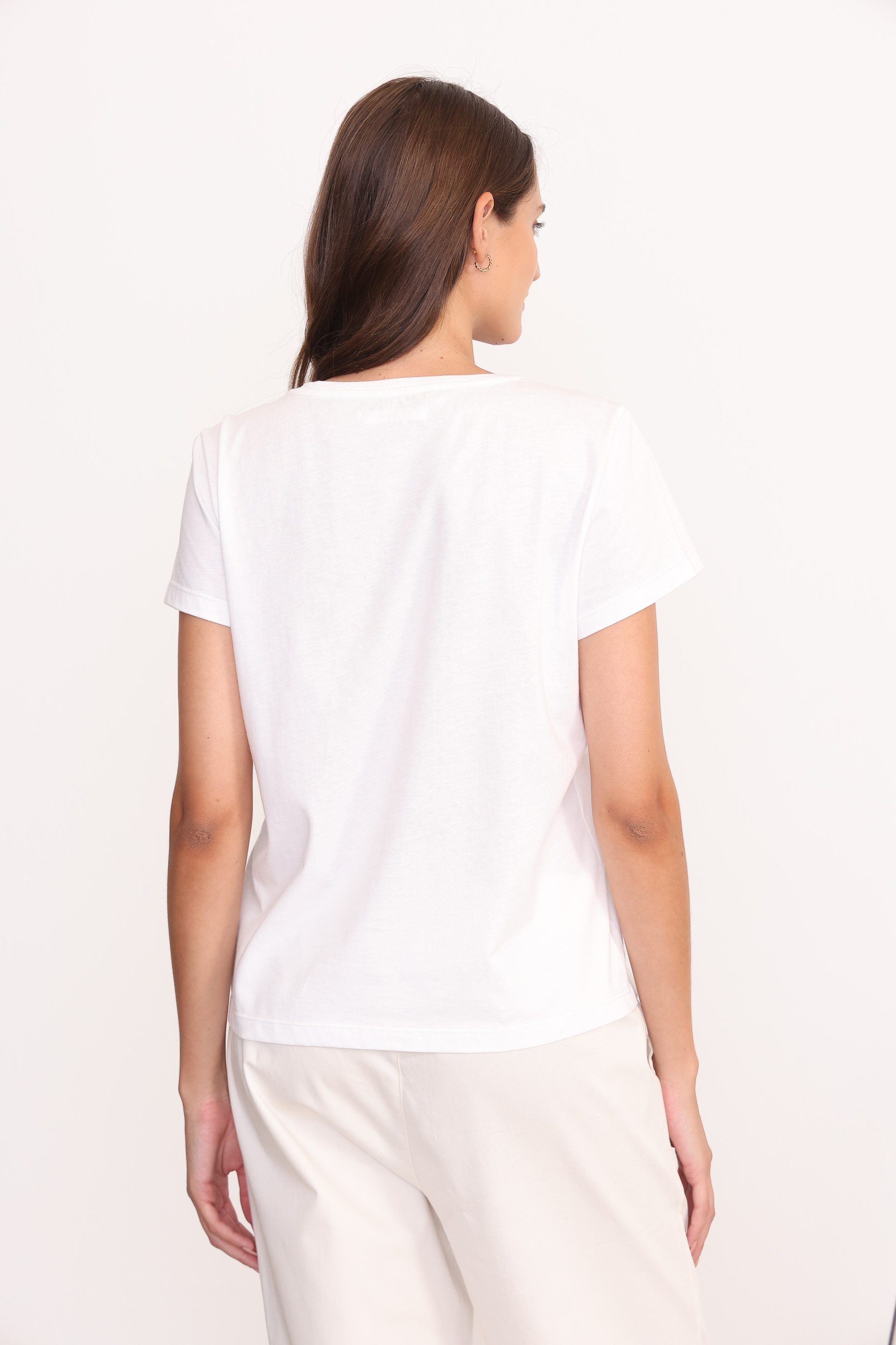 REMERA CHERRY BLANCO 