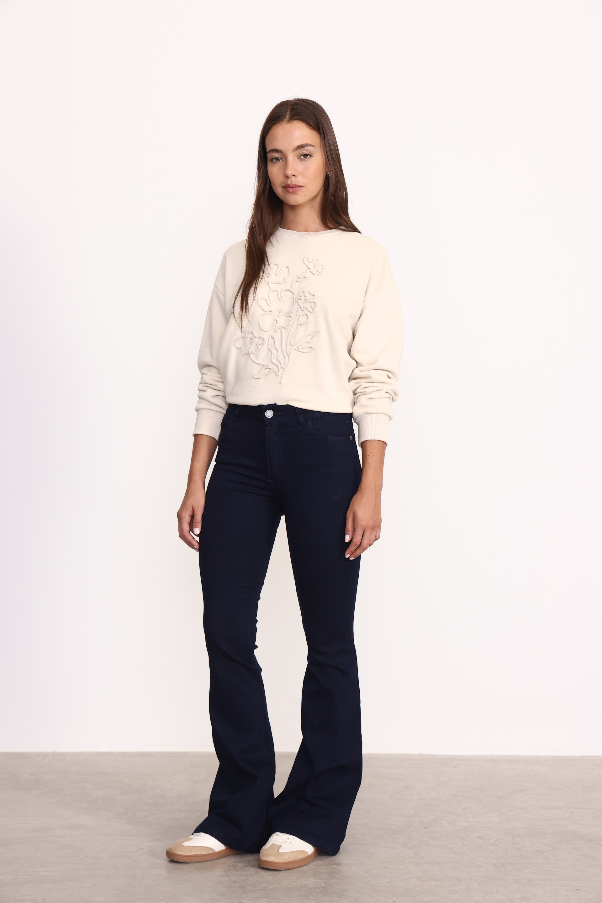 OXFORD TRACY RAW AZUL MARINO