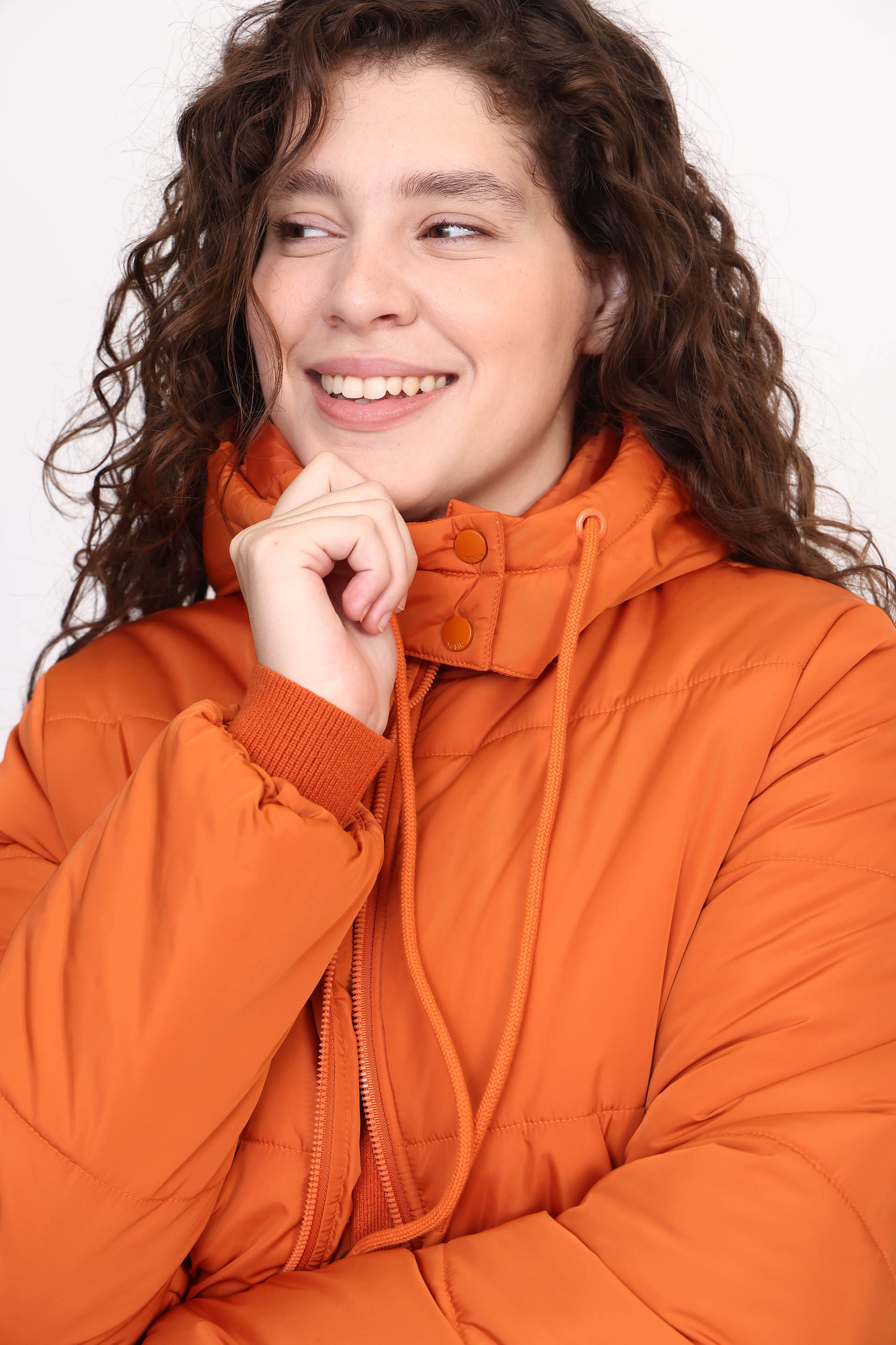 CAMPERA PUFFER CORTA MARTINA OXIDO 