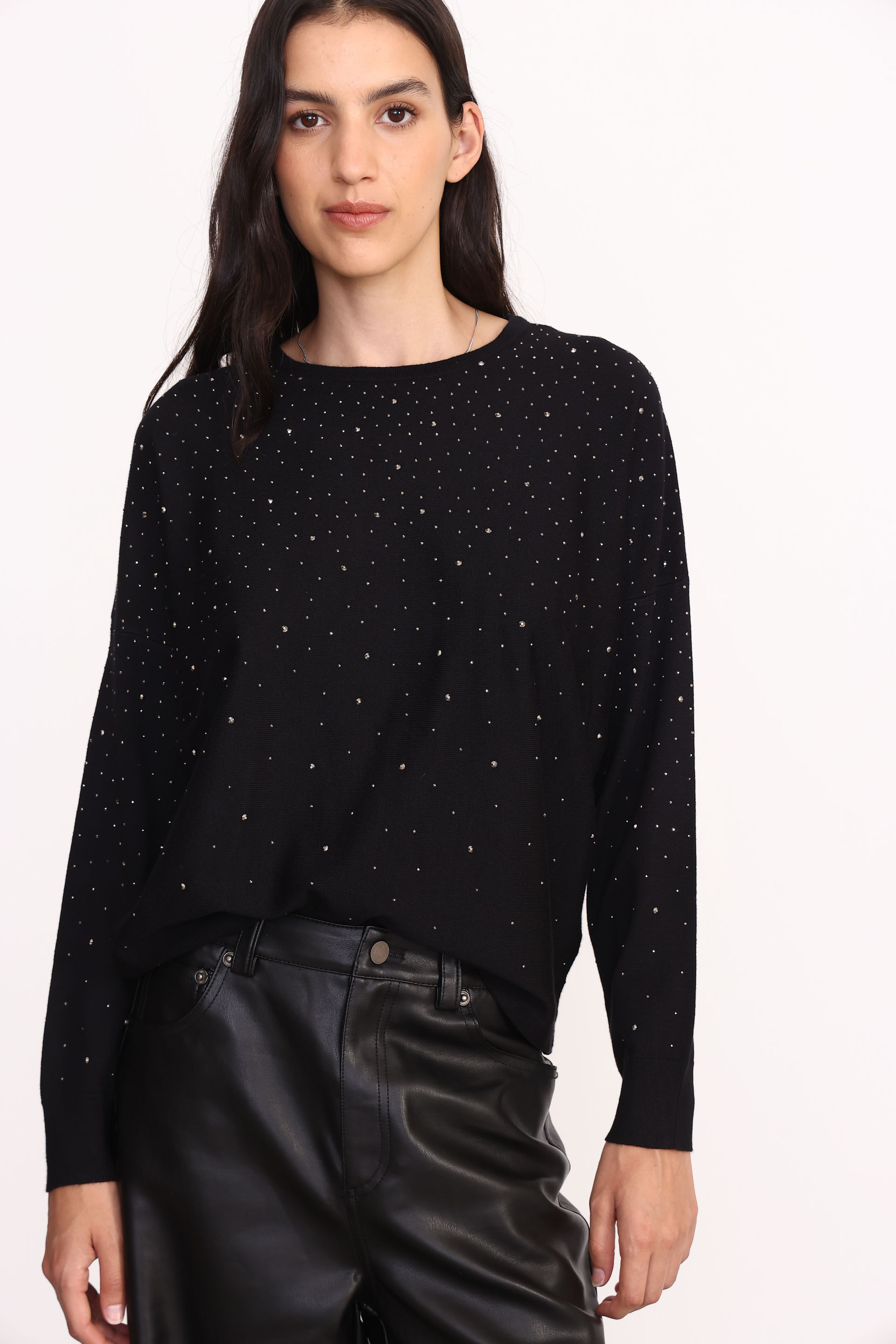 SWEATER STRASS RENATA NEGRO 