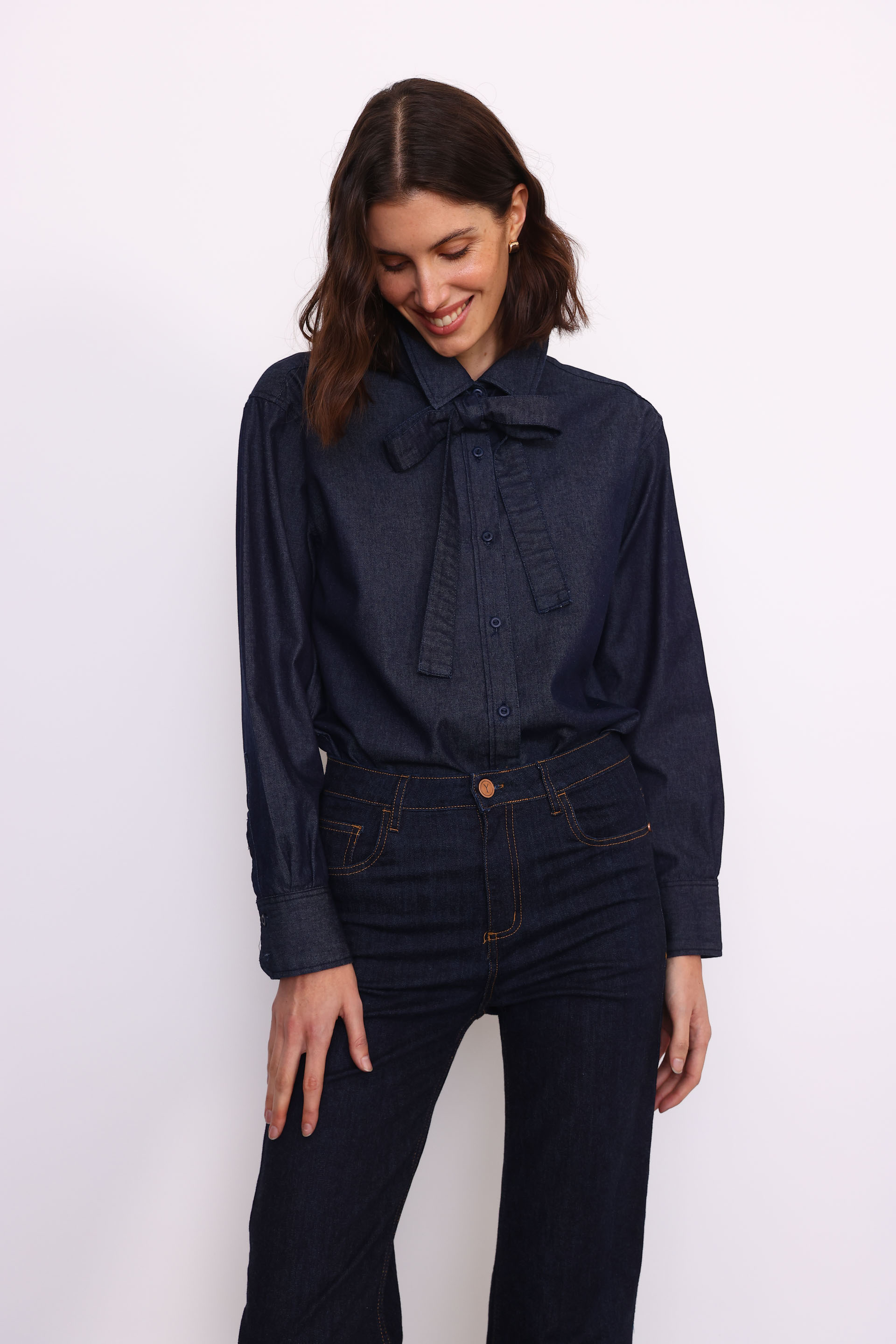 CAMISA SOFIAAZUL MARINO