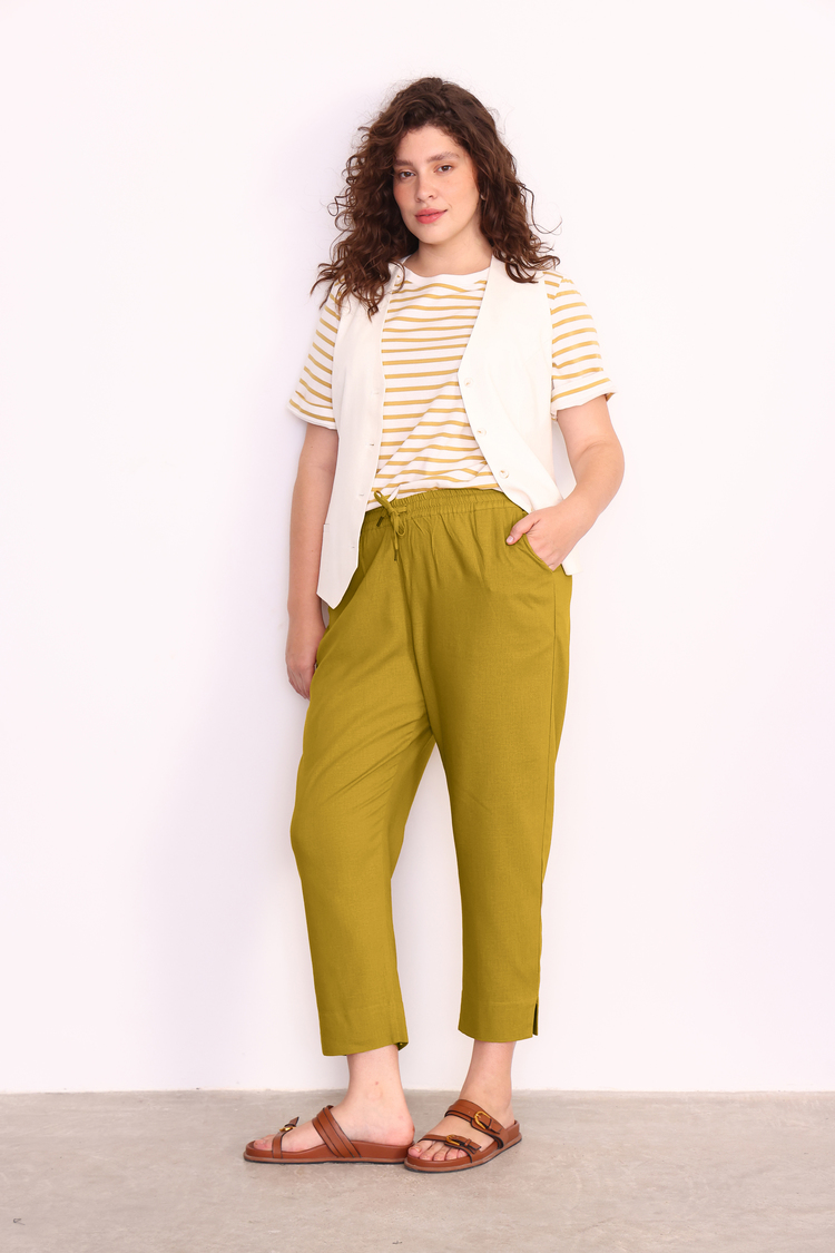 PANTALON PILI VERDE OLIVA