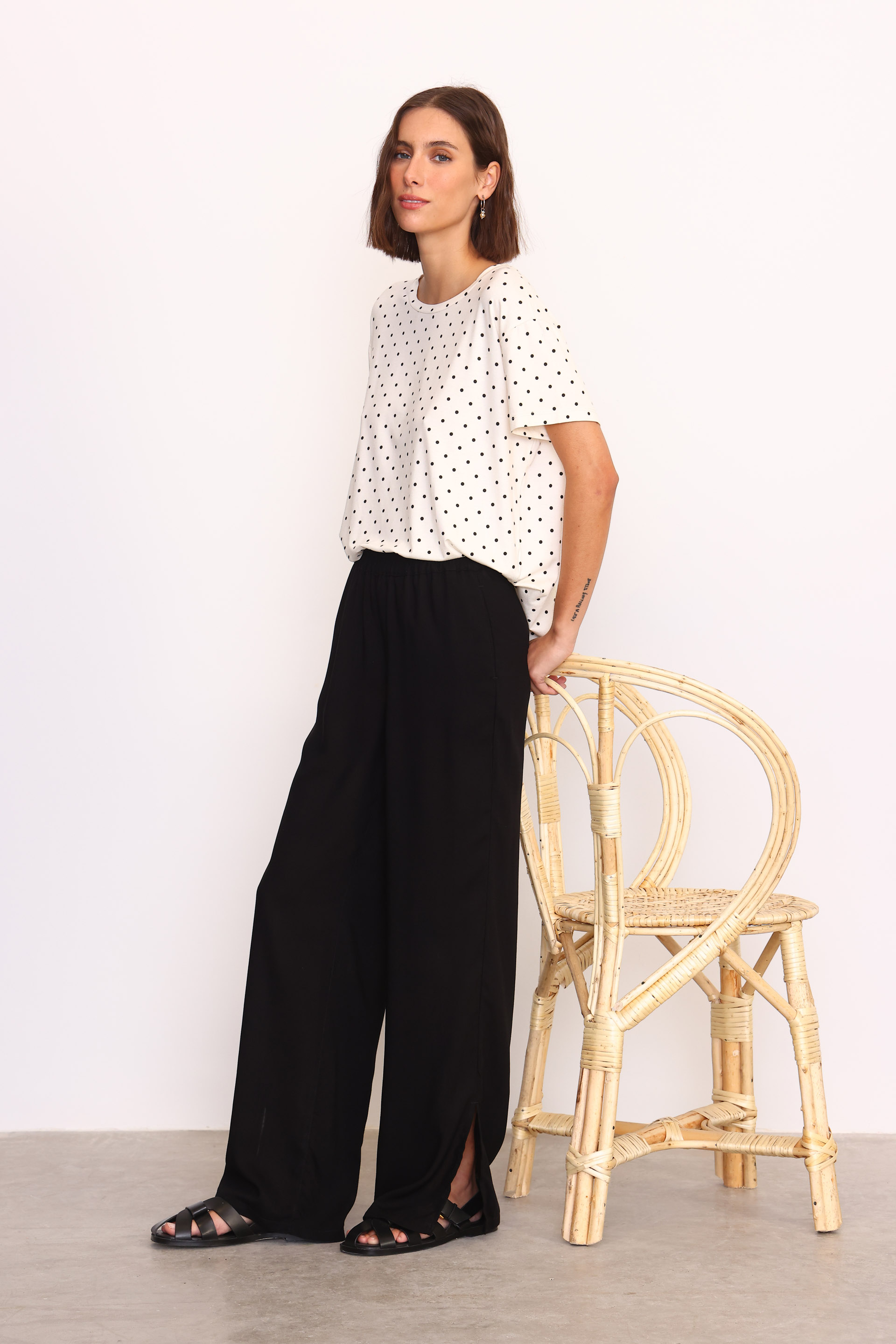 PANTALÓN PIA  NEGRO