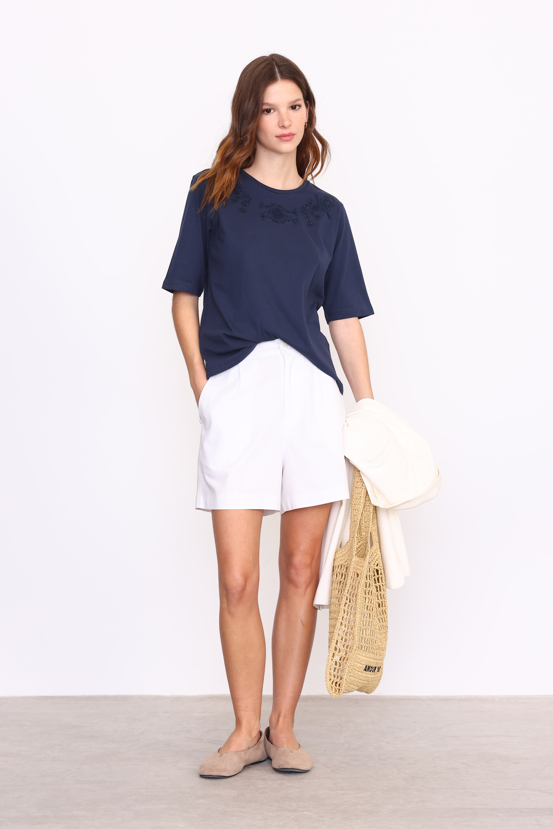 REMERA PILI AZUL MARINO
