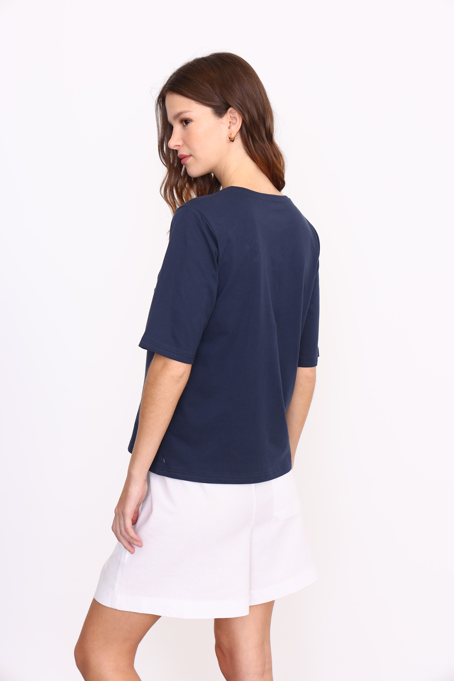 REMERA PILI AZUL MARINO