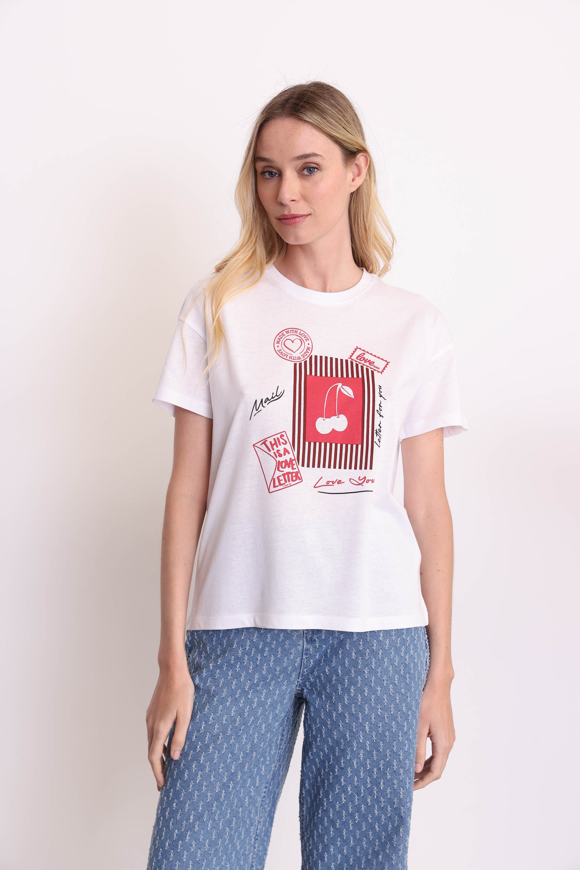 REMERA CAROL BLANCO
