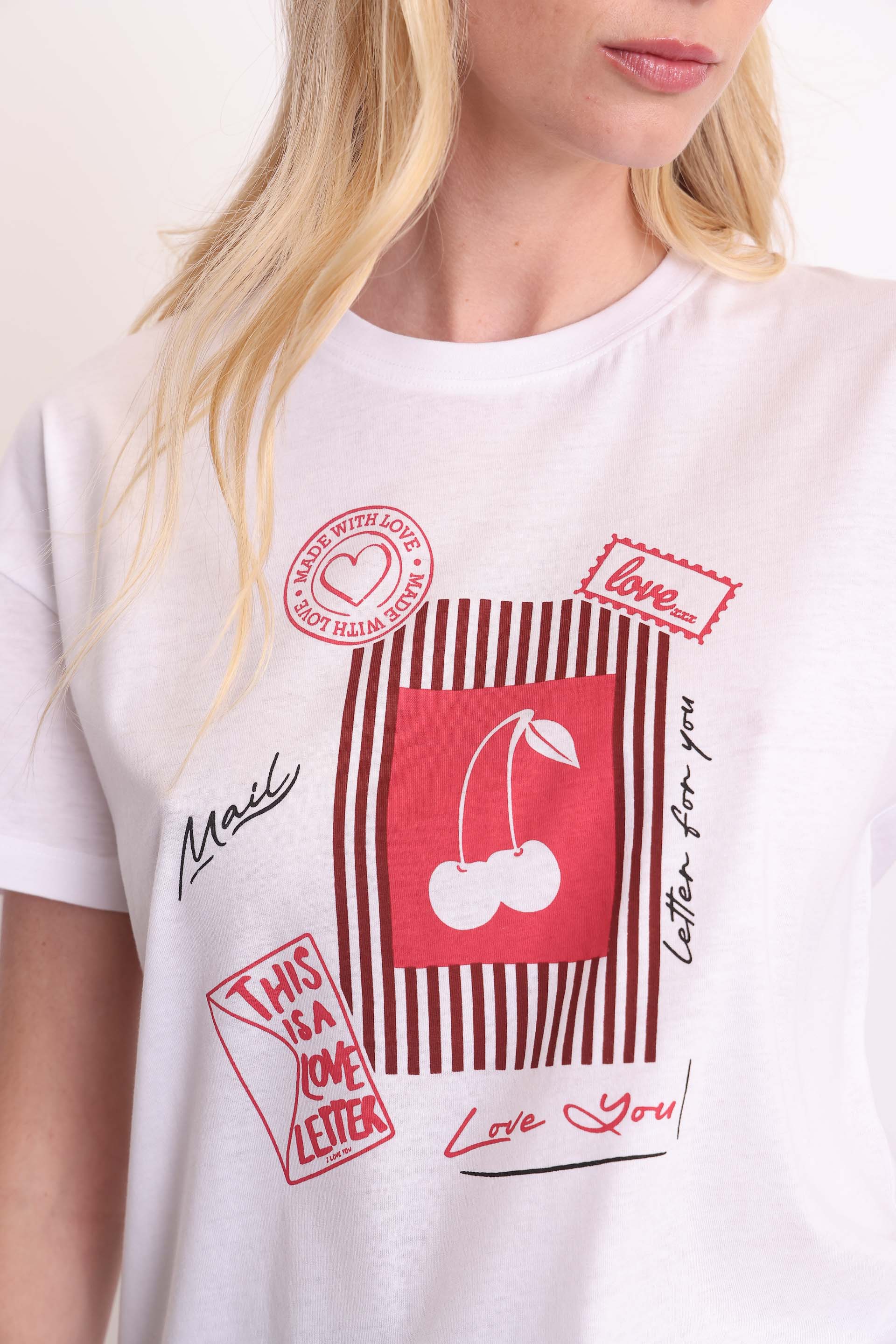REMERA CAROL BLANCO