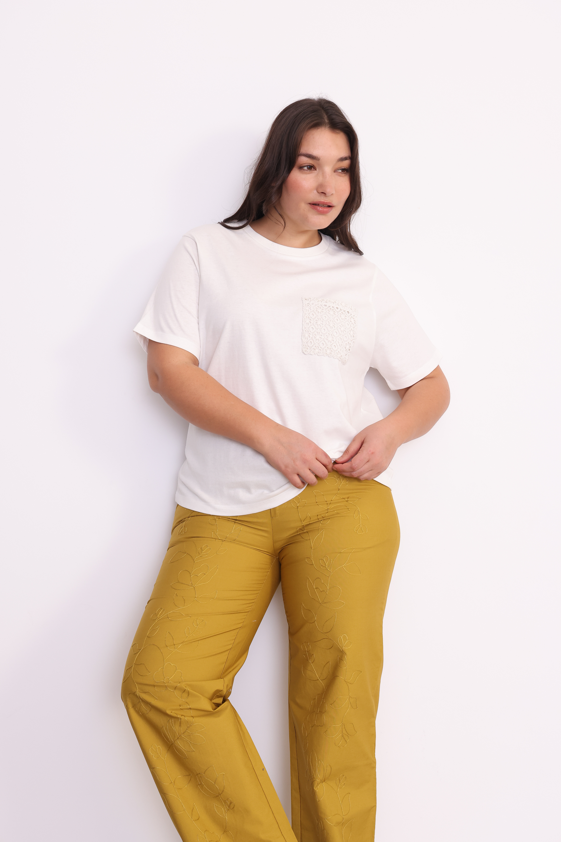 REMERA CANDE OFF WHITE