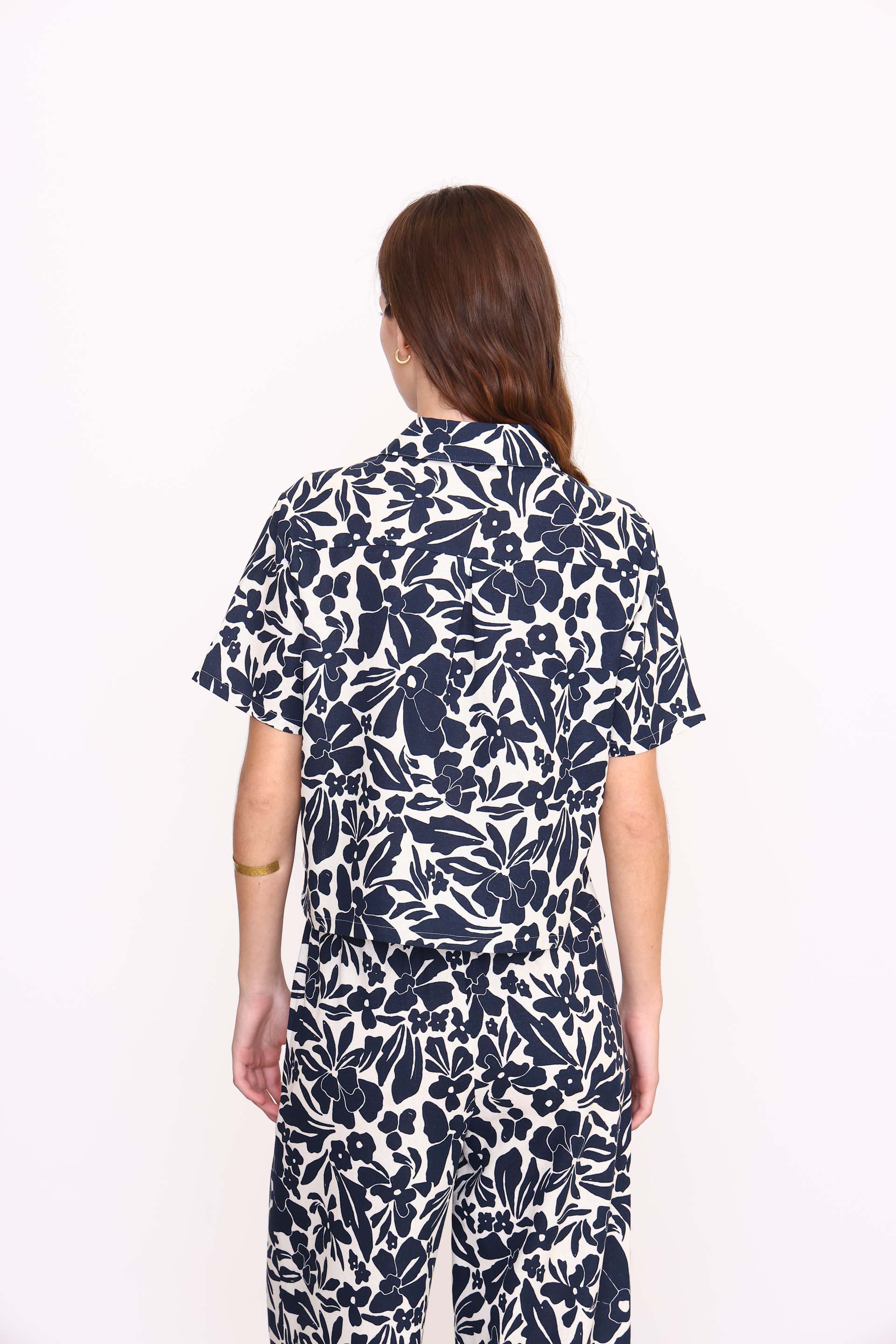 CAMISA ABIGAIL AZUL MARINO